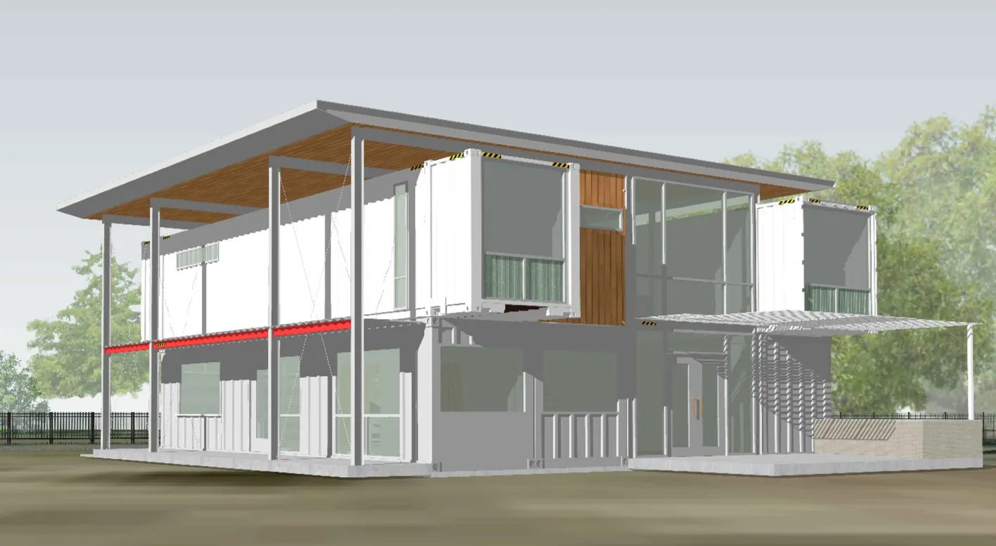 Front Elevation Rendering