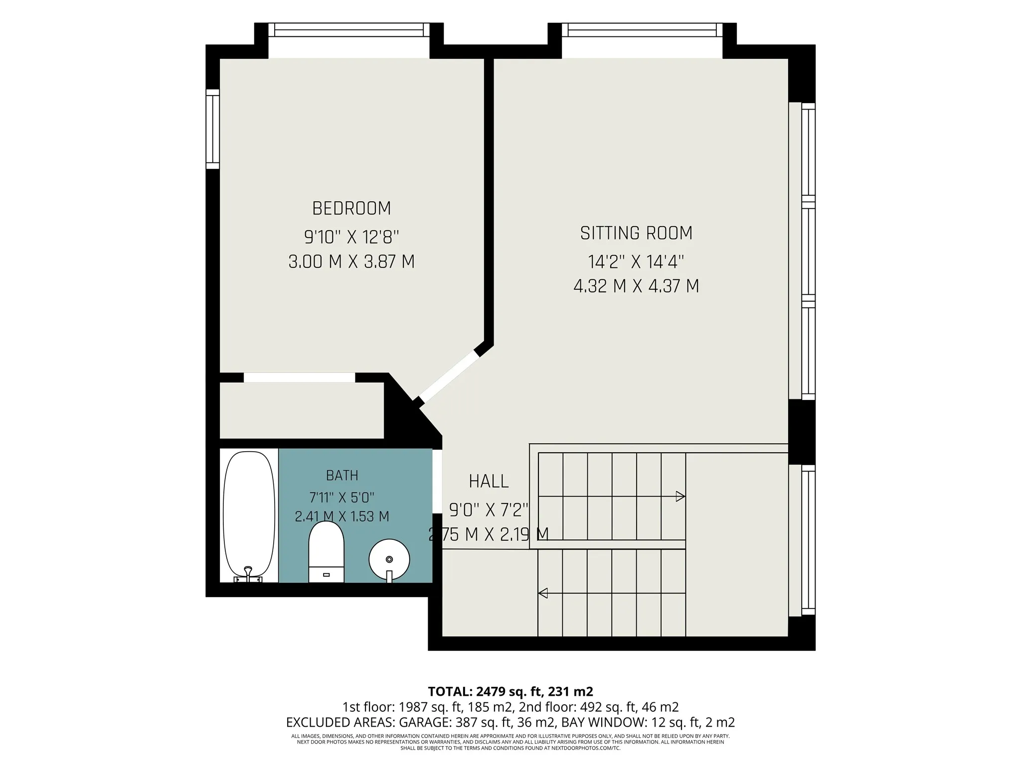 Upper Level Floor Plan