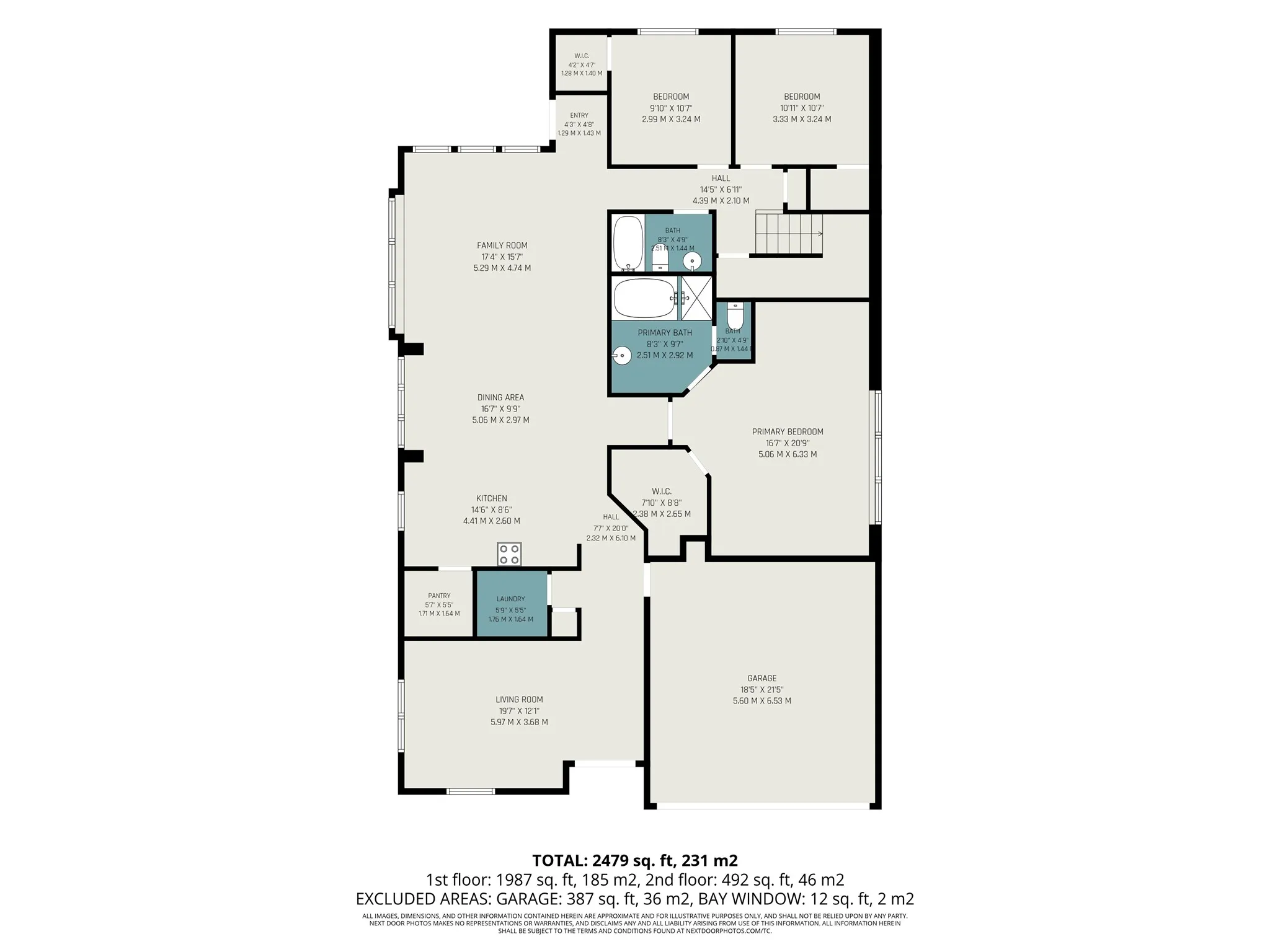 Main Level Floor Plan