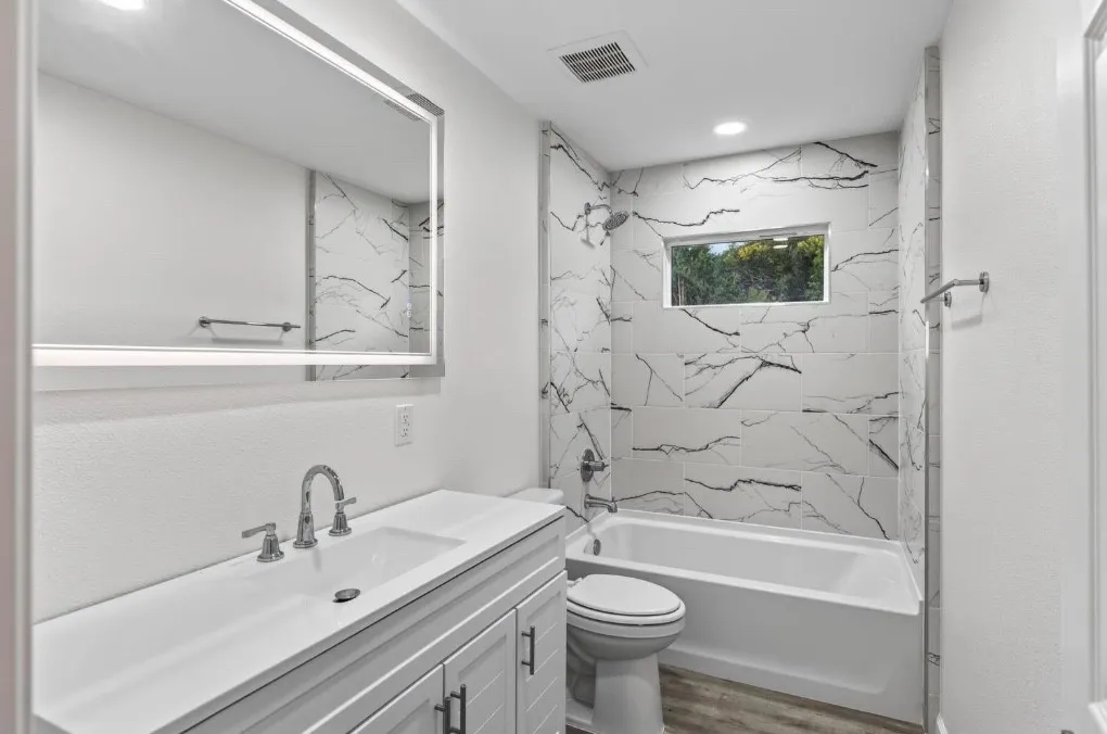 Guest house bathroom