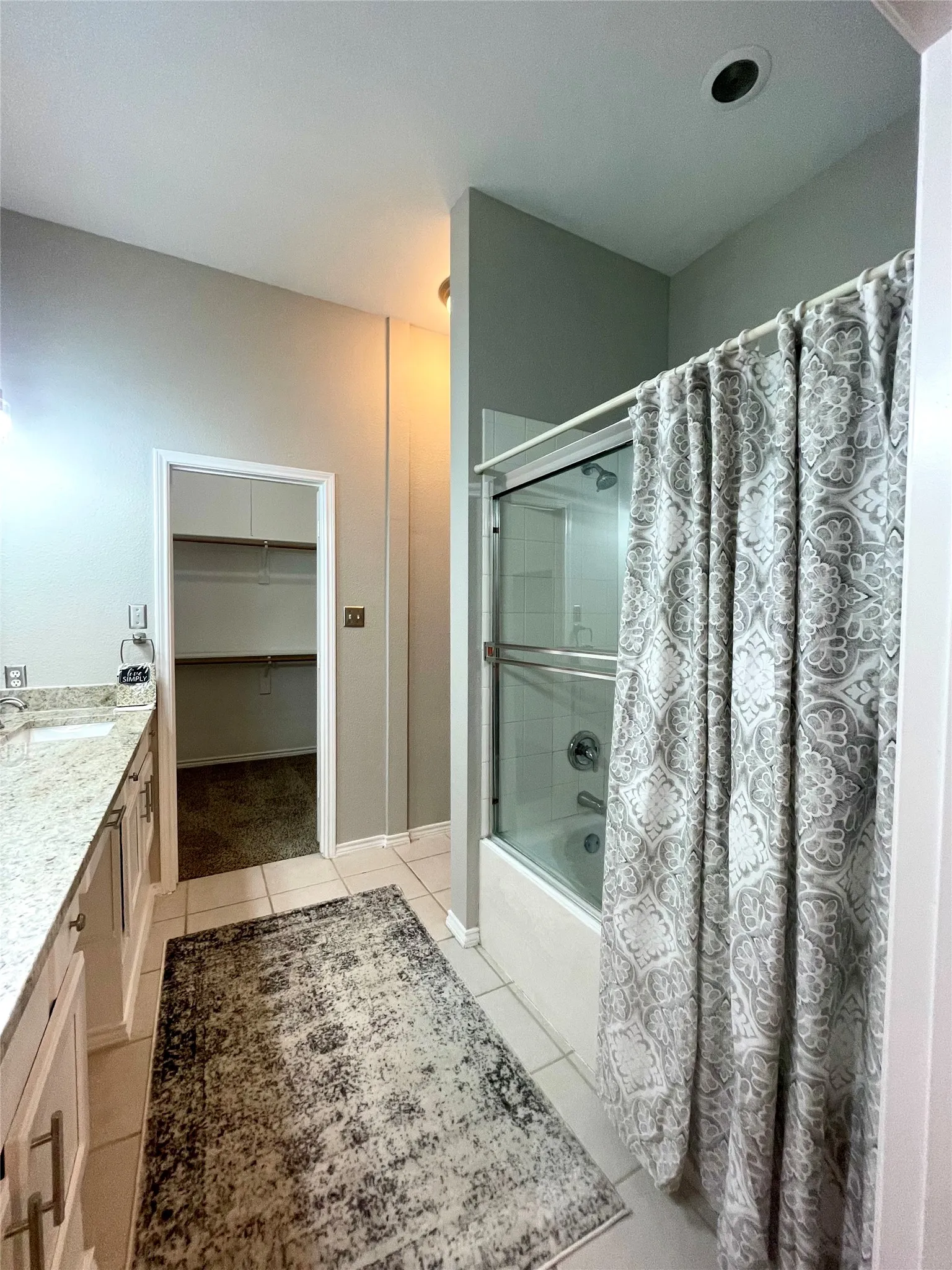 Primary bathroom with garden tub