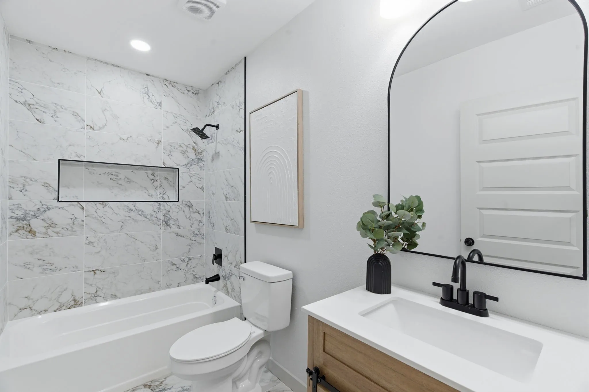 Hallway bath