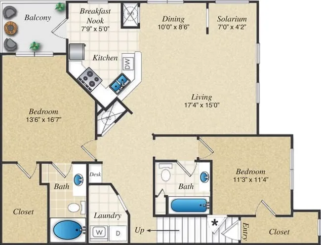 Receive up to 8 Weeks Free on all Floorplans + WIN FREE RENT FOR ONE YEAR