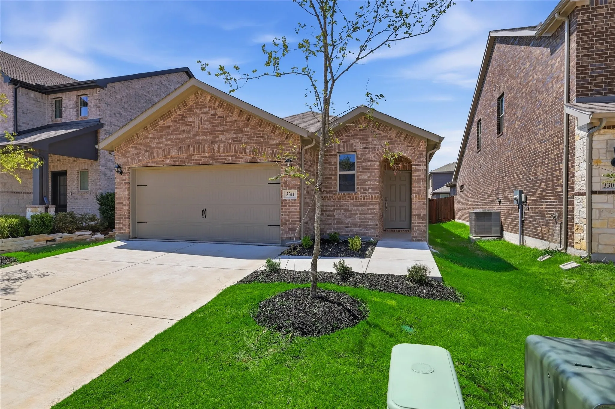 Another view of the front of the home.