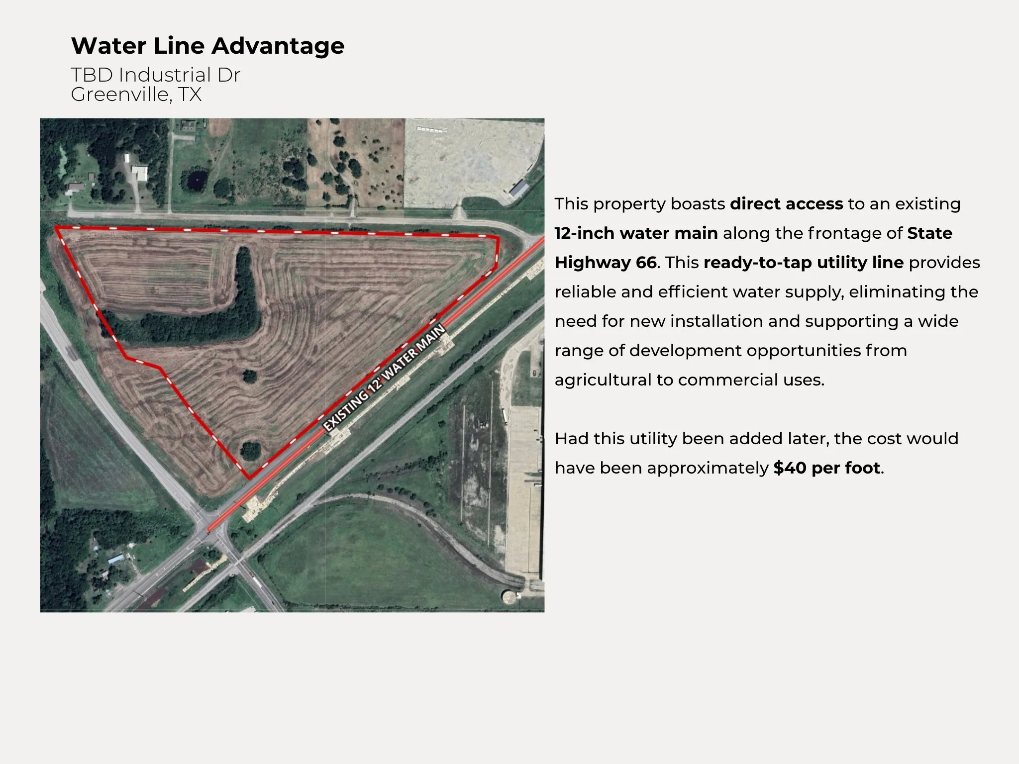 Unimproved Land For Sale in Hunt County , TBD Industrial Drive, Greenville, Texas 75401, 0, 0, Garage spaces, 0 Sqft, built in 0, mls#21348177, Real Estate Agent in Greenville, Homes For Sale in Hunt county, Homes For Sale in Greenville, Realtor in Greenville Texas, Real Estate Brokerage Independent Realty Texas, Luminita Cordes Realtor