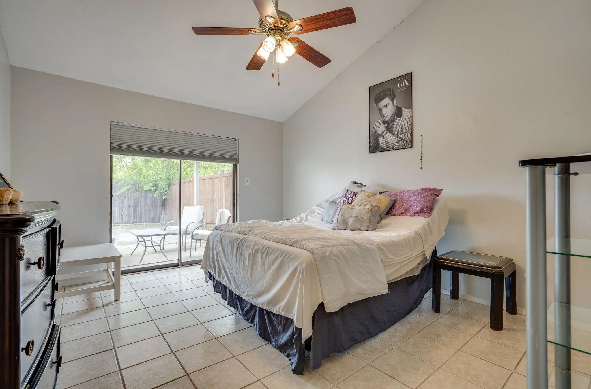 Master bedroom suite