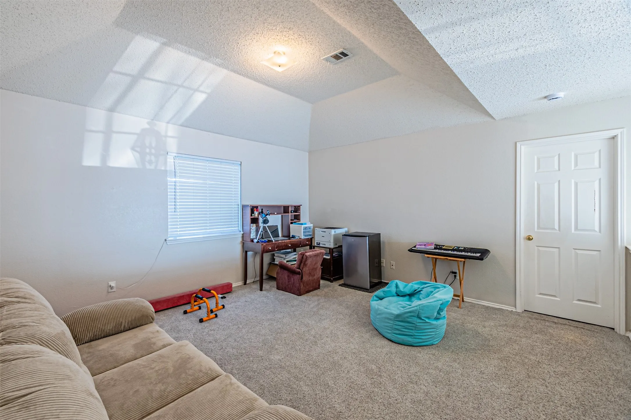 could be another bedroom. Has closet