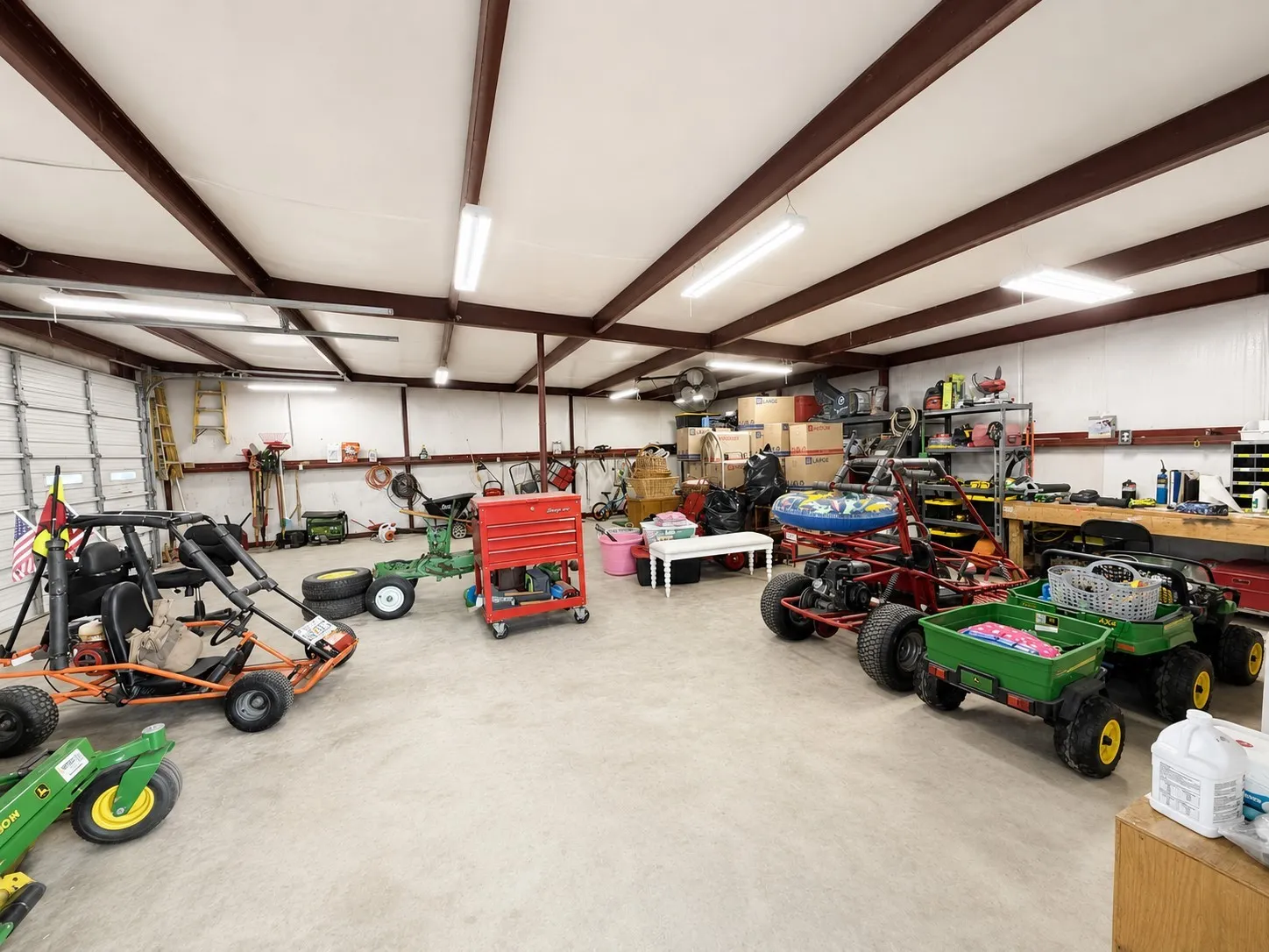 1296 square foot insulated shop with electric and water