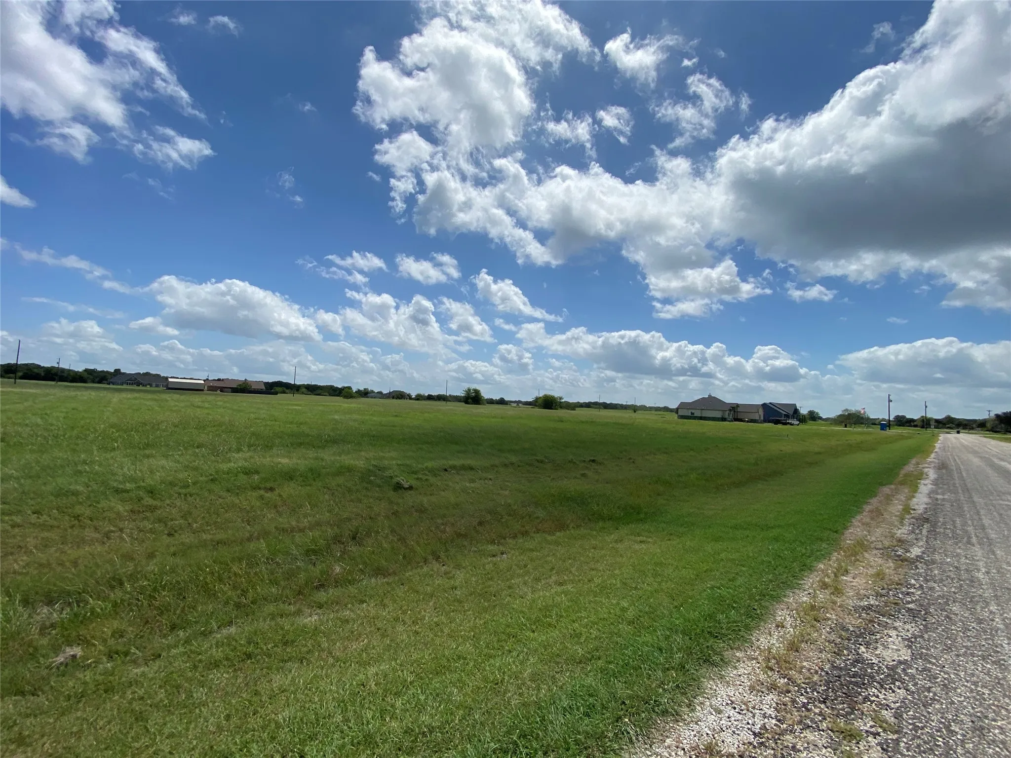 View of road with a rural view
