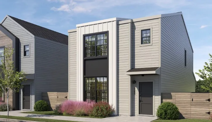 View of modern home