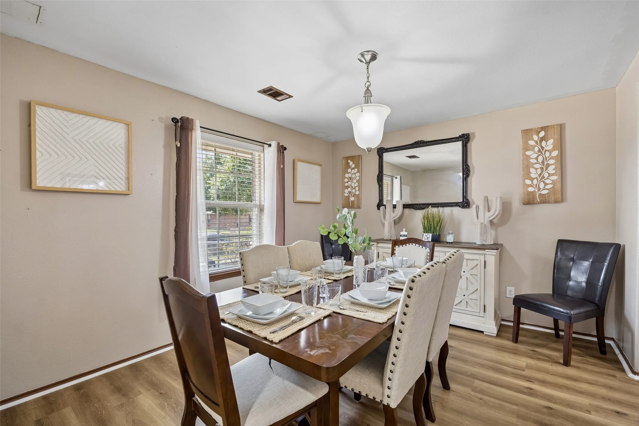 Separate dining Area