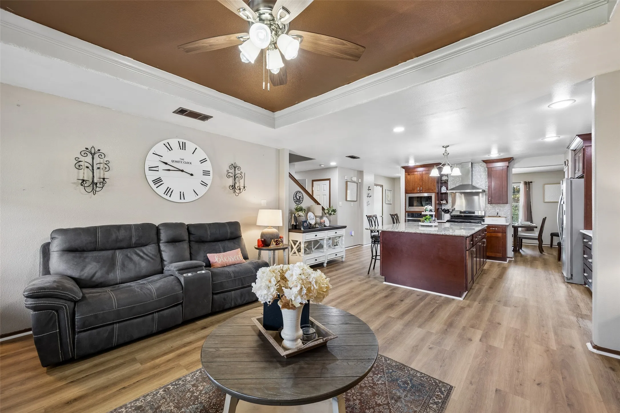 Open floor plan