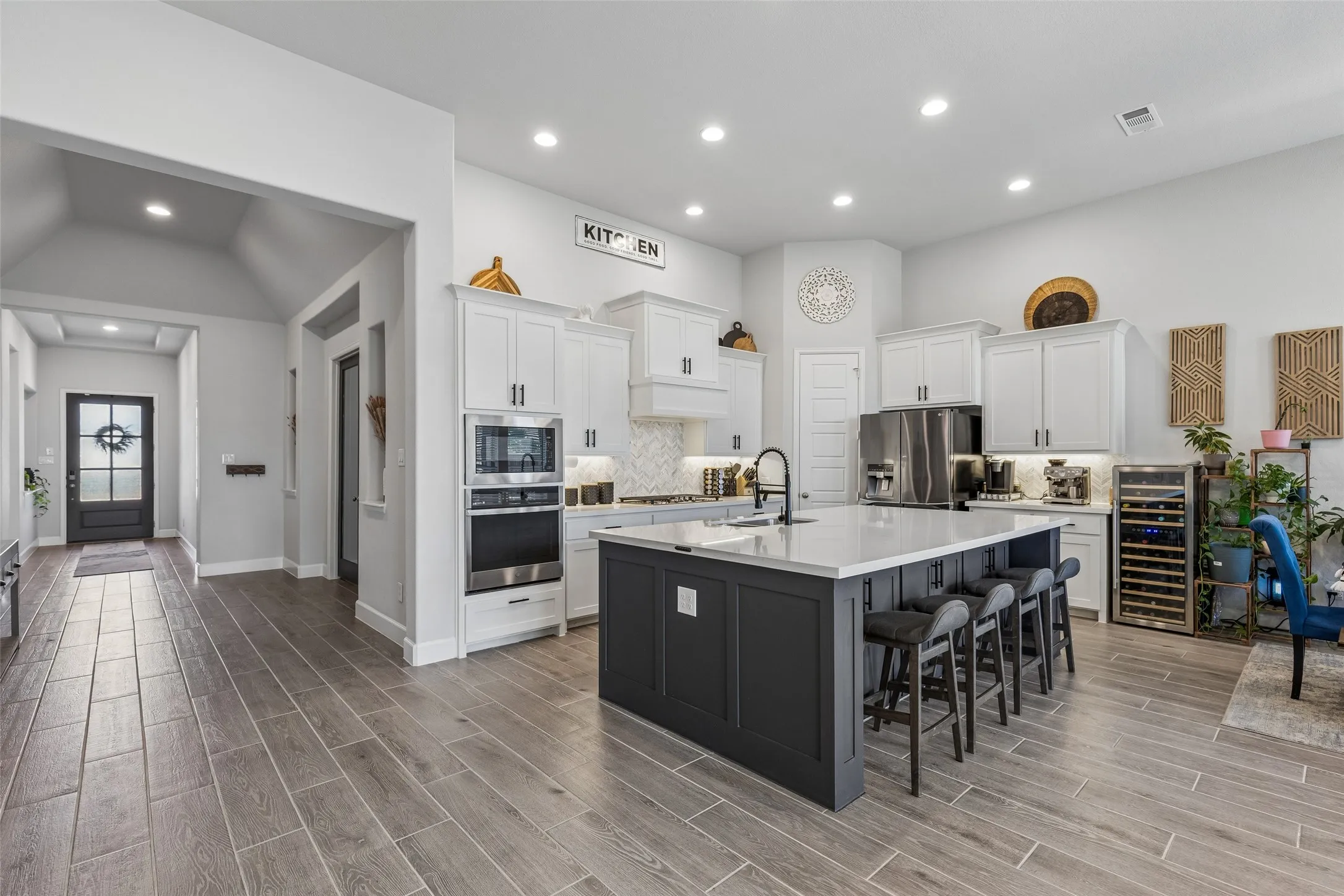 Kitchen with Quartz Countertops