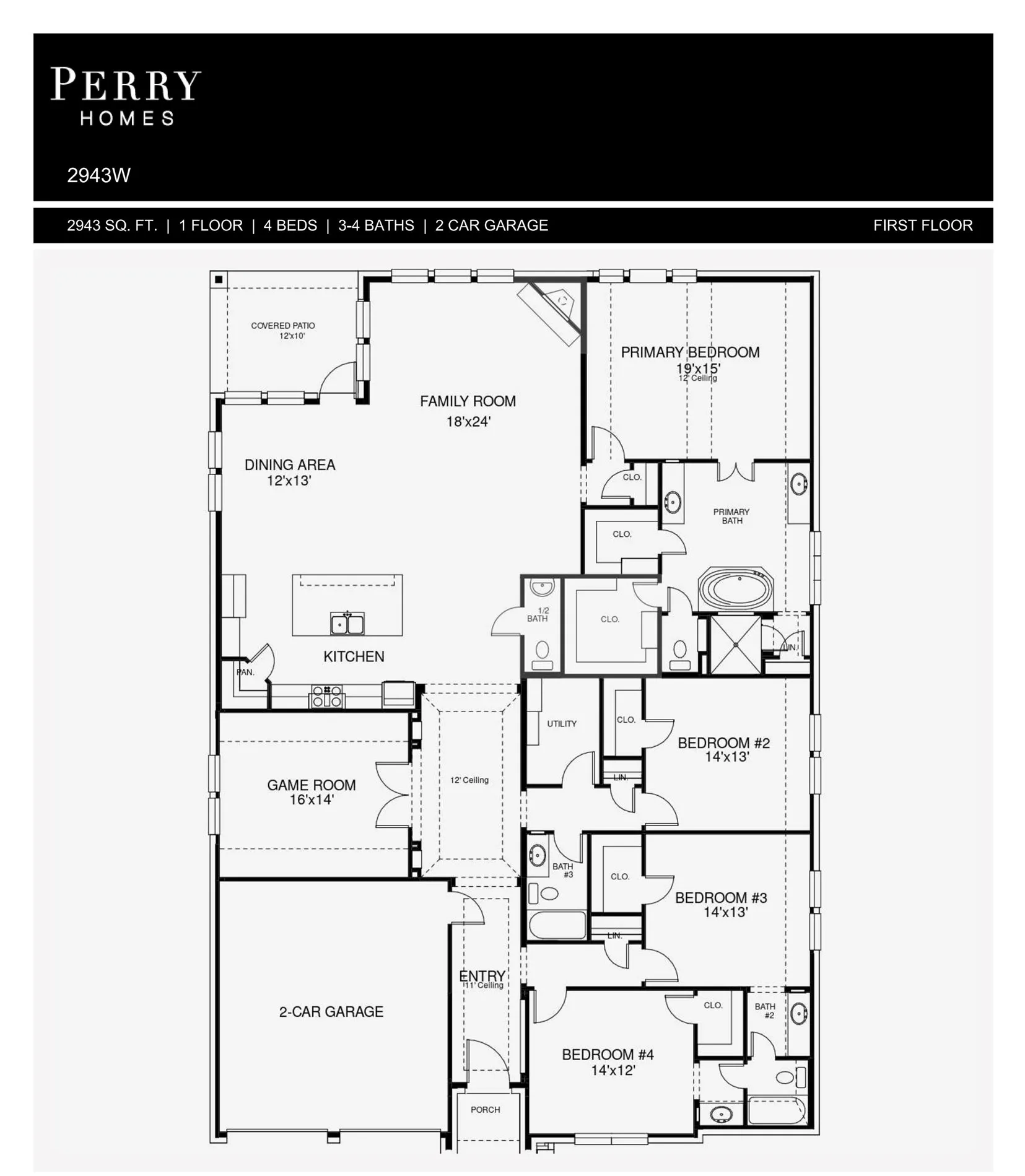 Perry 2943 Floor plan