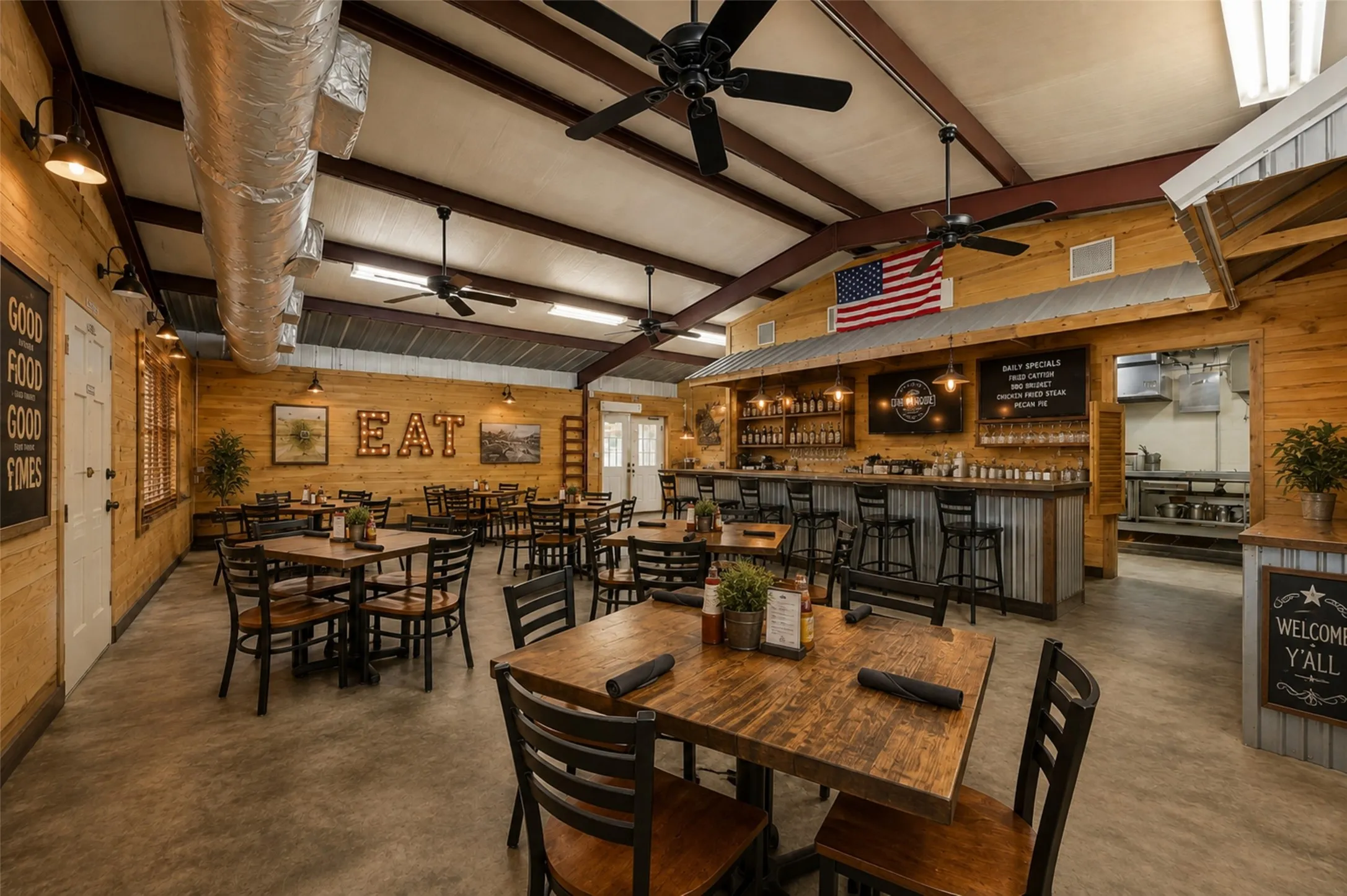 This location could be a  restaurant and has been in the past