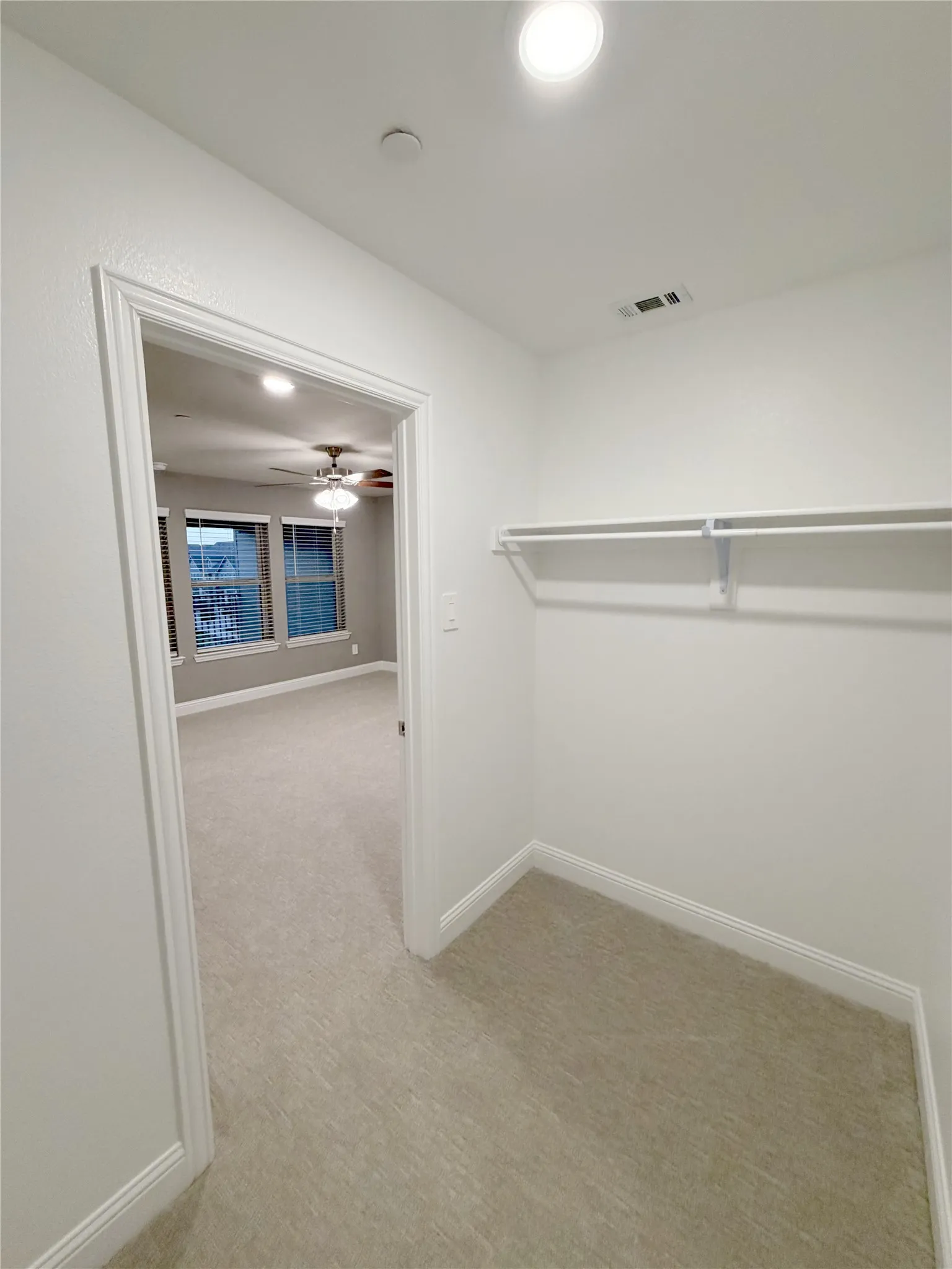 third floor walk-in closet