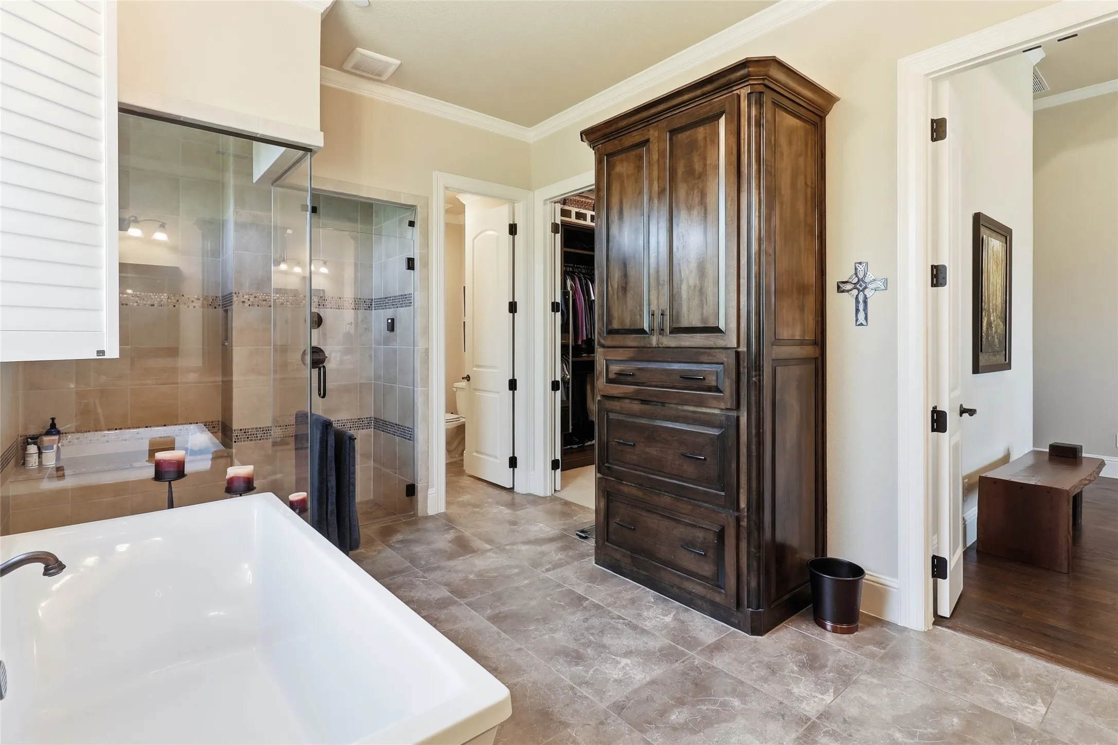 Another view of this amazing Primary Bathroom.