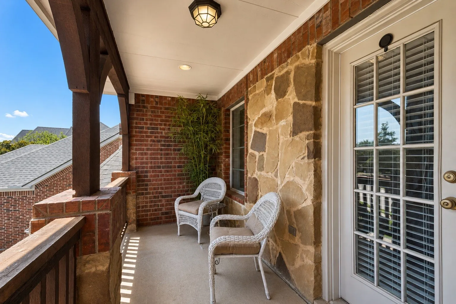 Front Balcony off of Bonus room