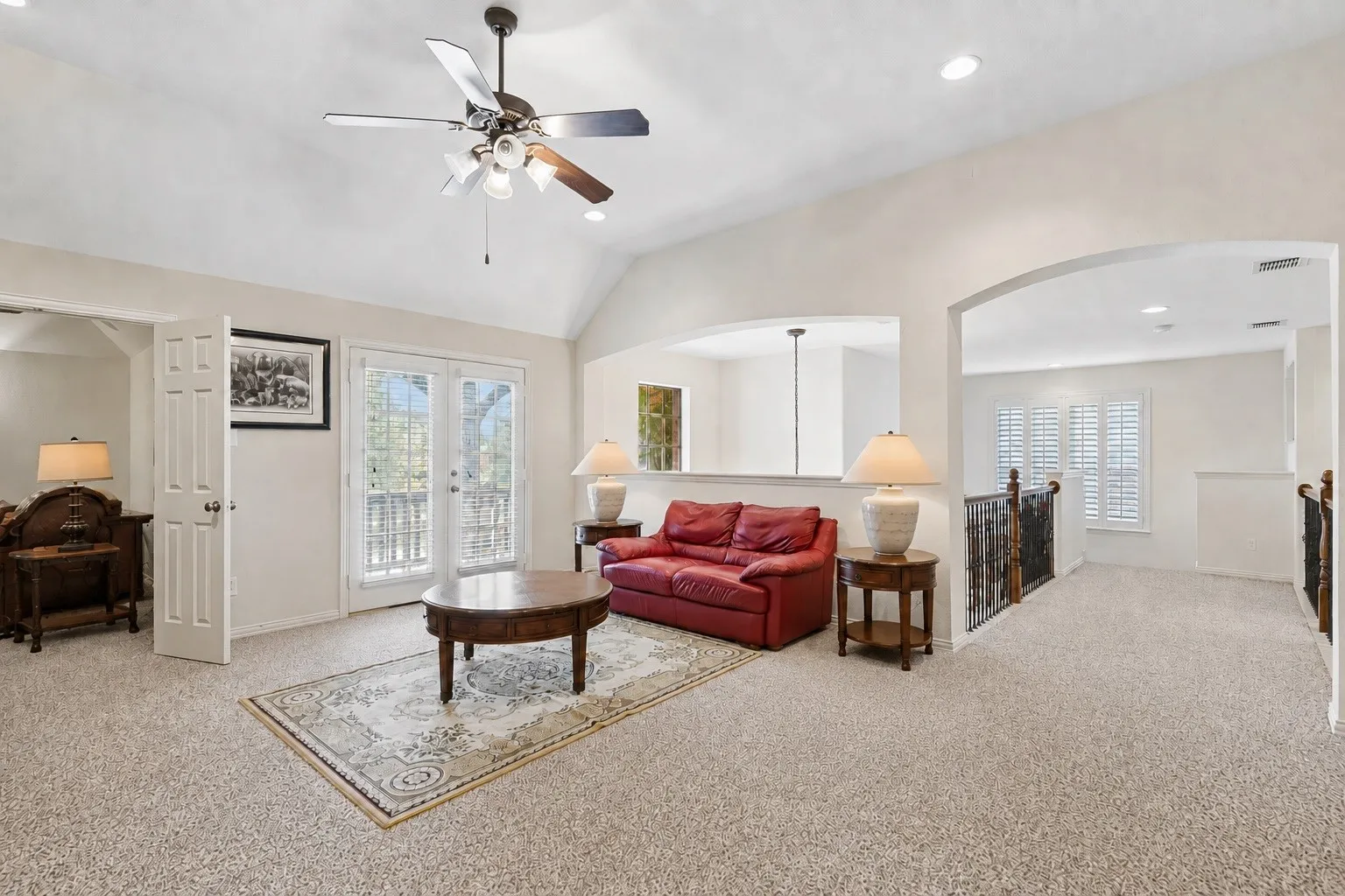 Upstairs flex room