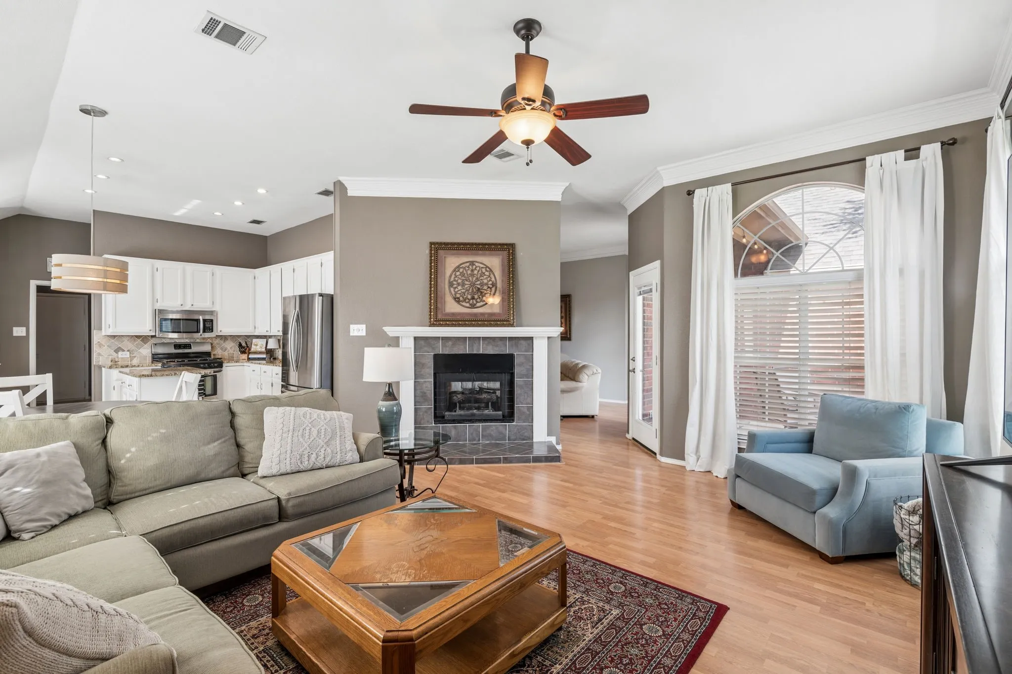 Additional living area.