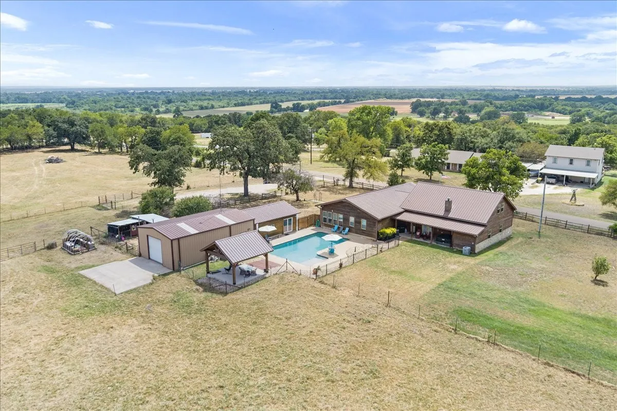 Main House, pool house plus mower shed,Gazebo, Large Shop, Barn, Storage shed, Greenhouse, Chicken Coop, and beehive box.