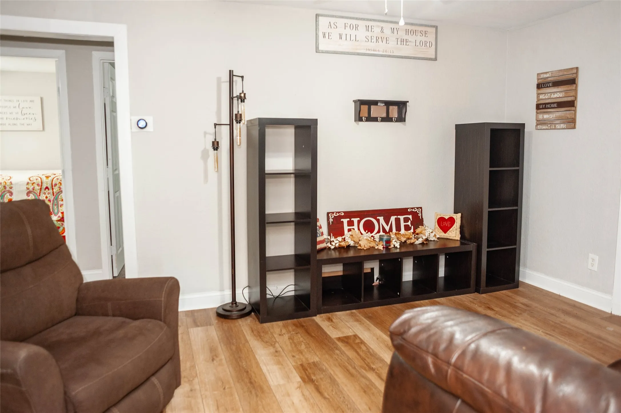 Wood-finish flooring