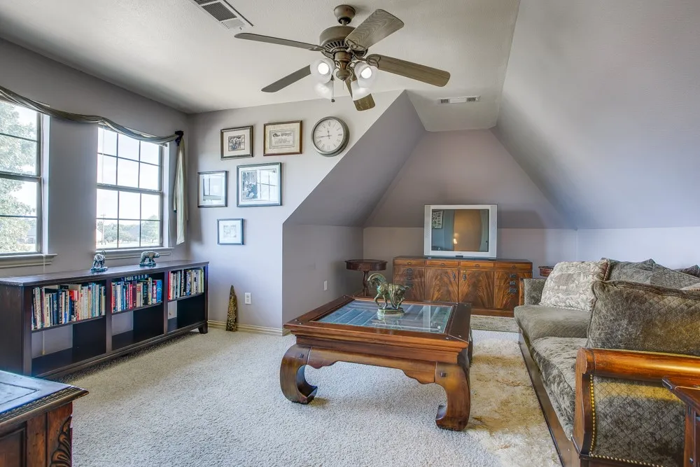 Game room on 2nd floor is a perfect 4th bedroom if needed.