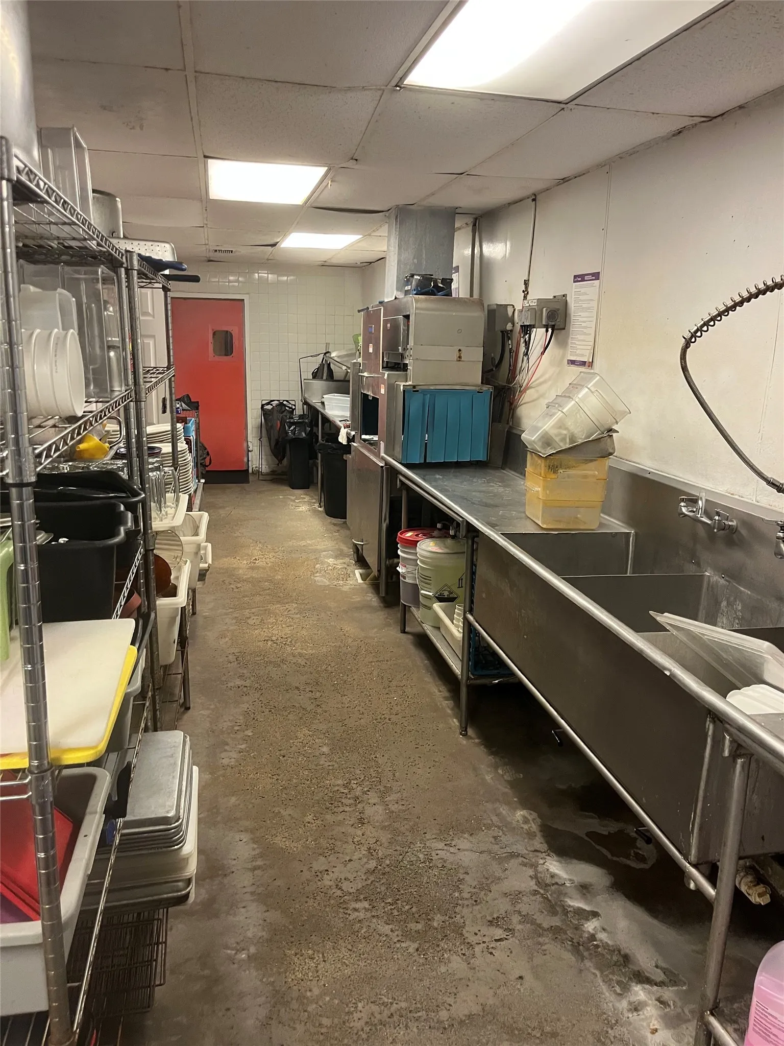 Dish Washing Area