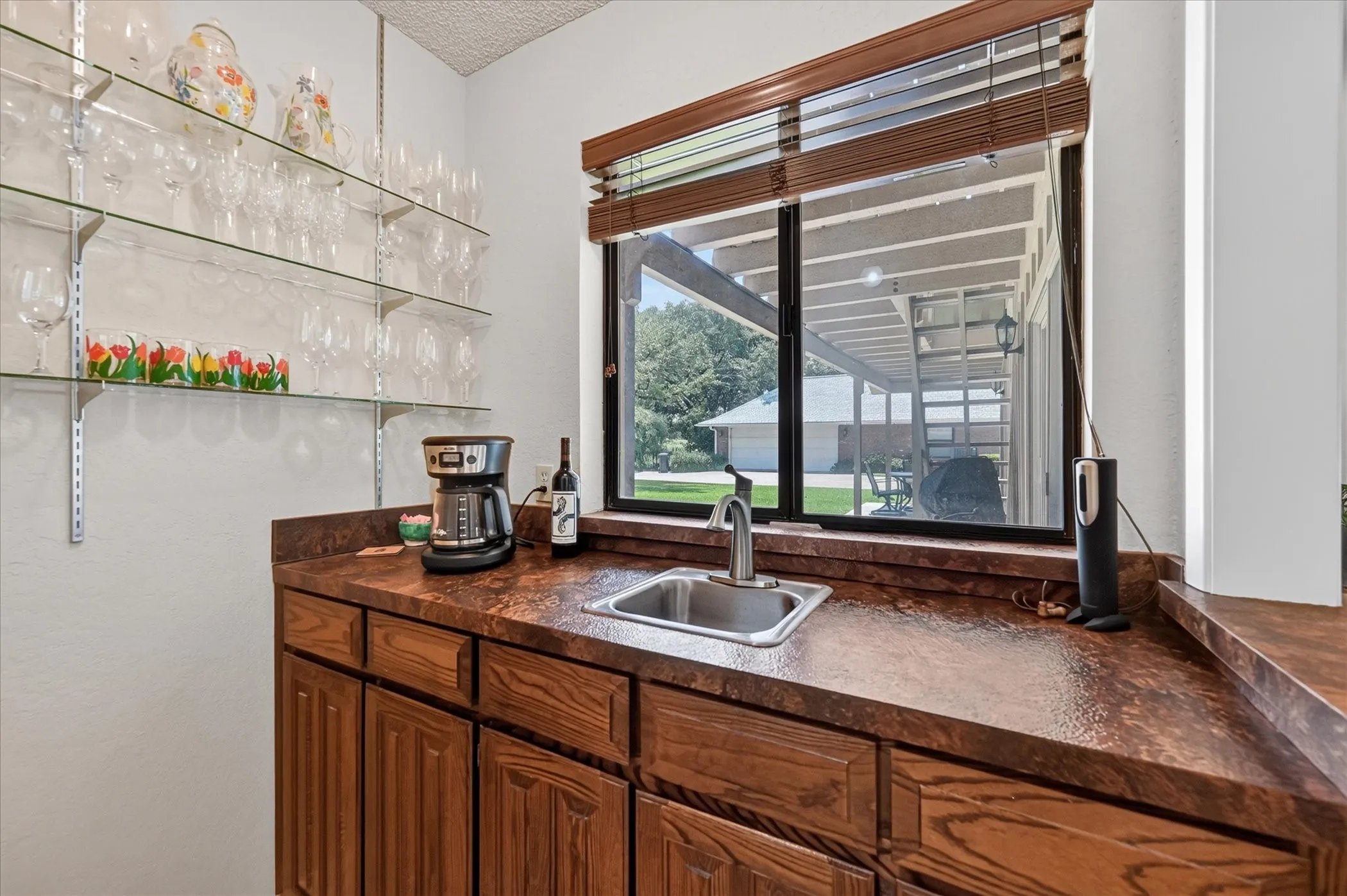 Coffee Bar or Serving Bar, nice storage!
