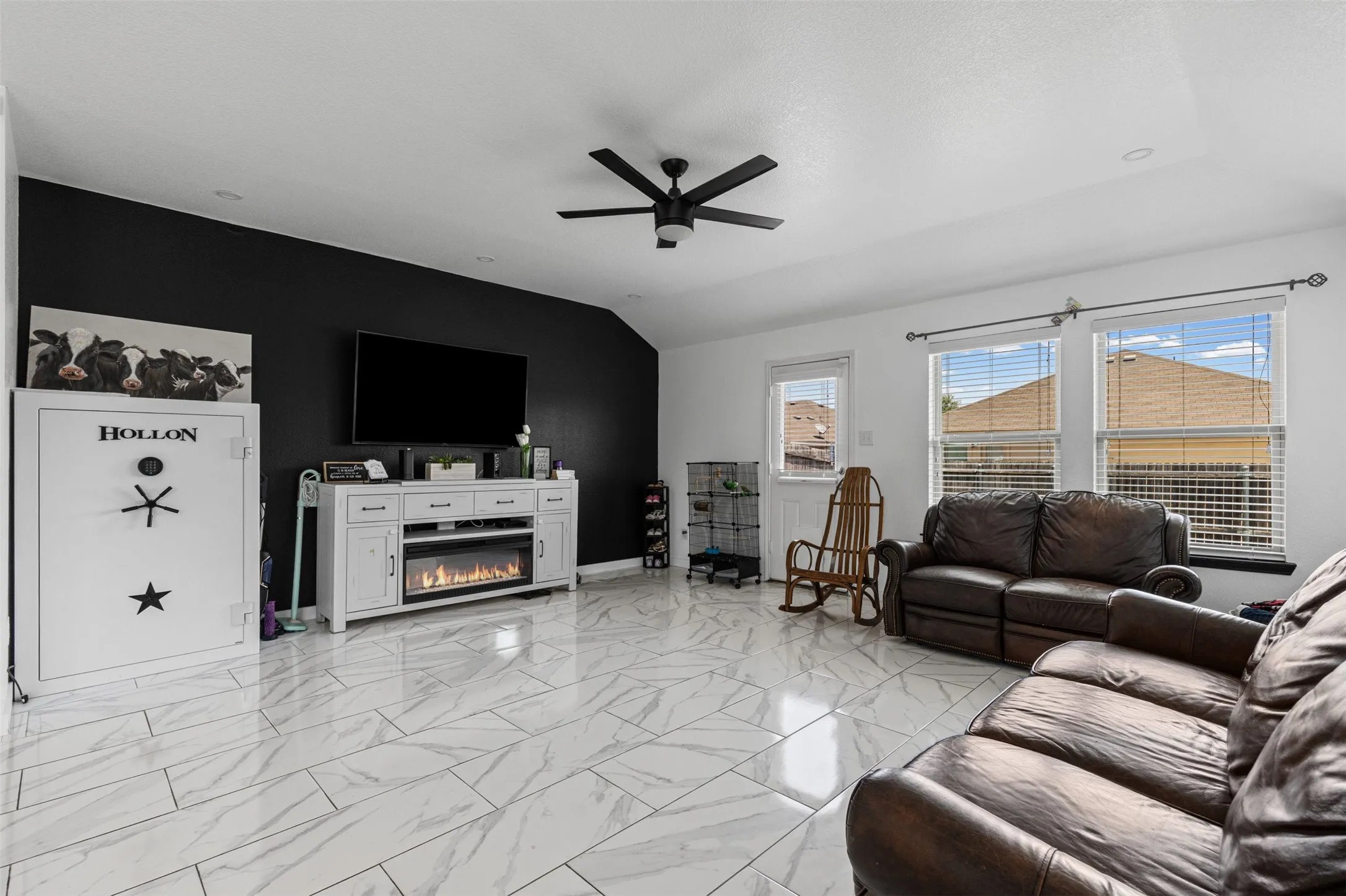 Ample space in living room