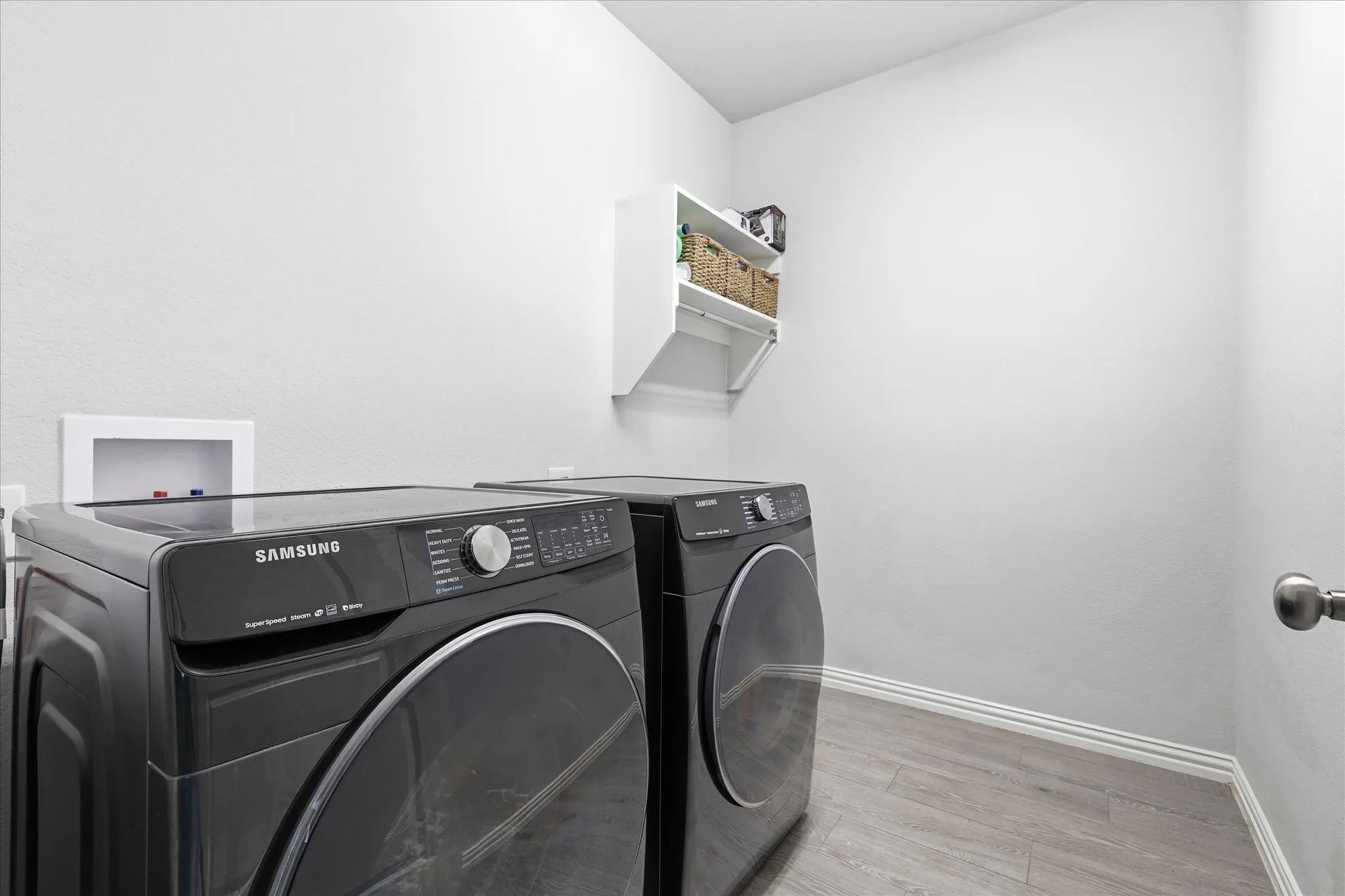Large laundry room with room for more!