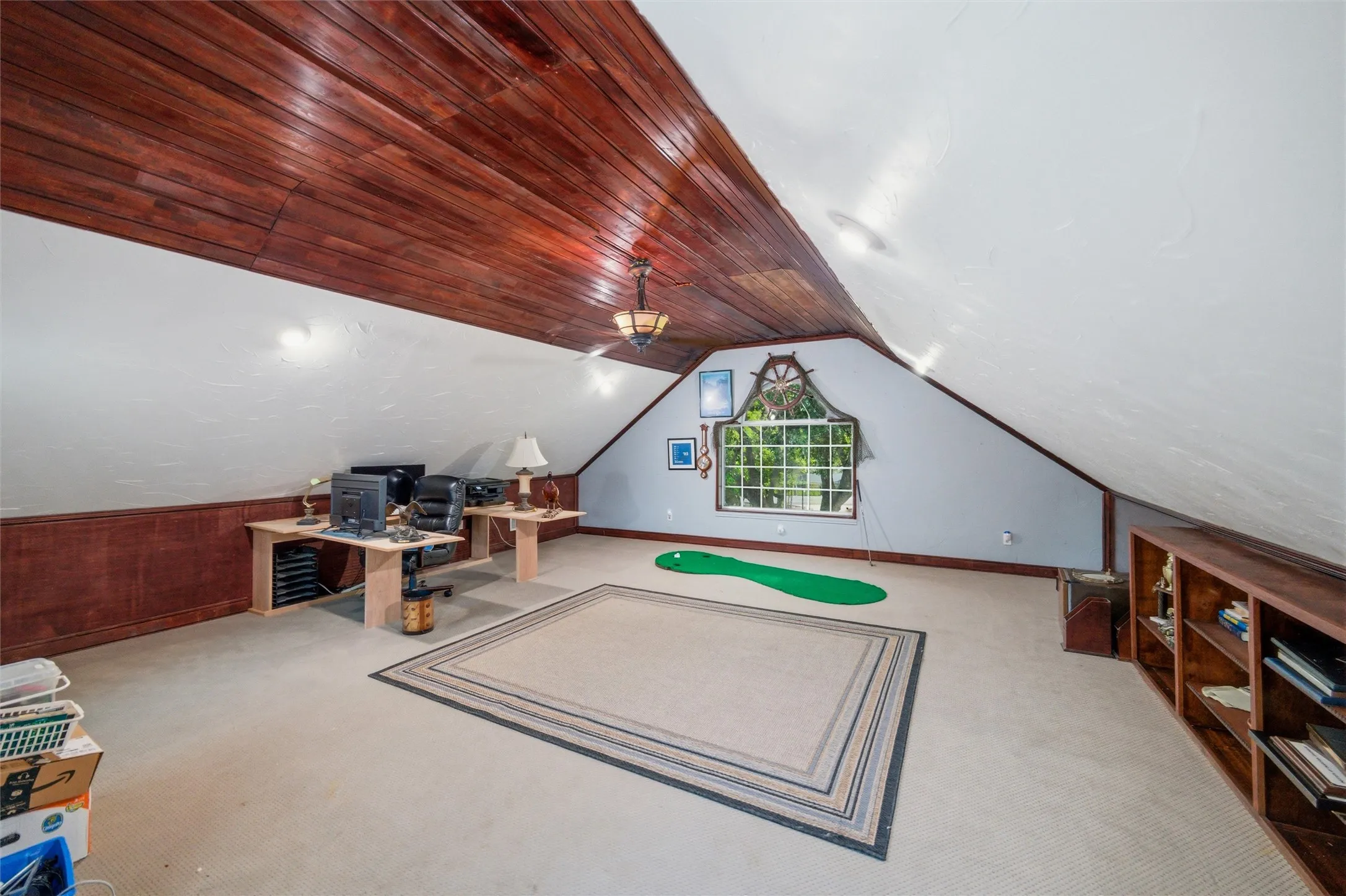 Bonus room located over the garage