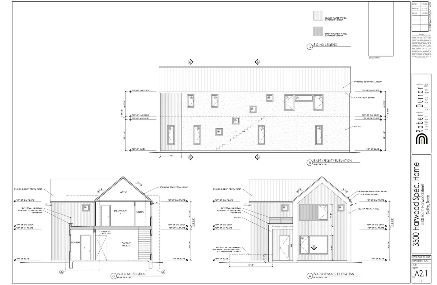 Single Family Residence For Sale in Dallas County , 3500 S Harwood Street, Dallas, Texas 75215, 4 Bedrooms, 3 Bathrooms, 2 Garage spaces, 2,566 Sqft, built in 2026, Price $549,900, mls#21349529, Real Estate Agent in Dallas, Homes For Sale in Dallas county, Homes For Sale in Dallas, Realtor in Dallas Texas, Real Estate Brokerage Independent Realty Texas, Luminita Cordes Realtor