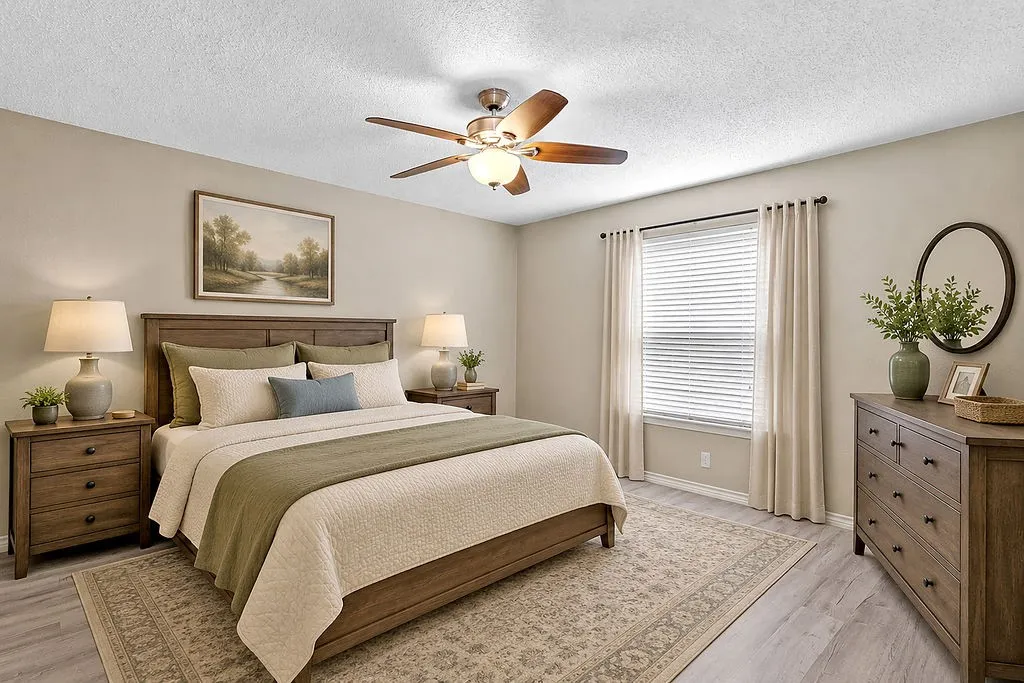 virtually staged to give buyers ideas