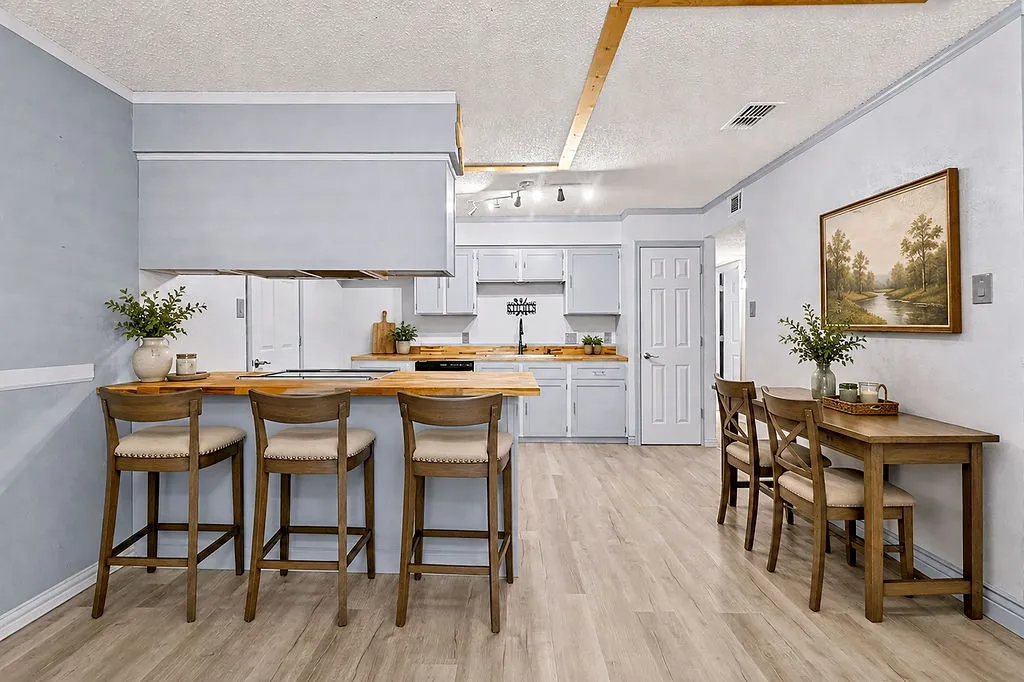 virtually staged to give buyers ideas