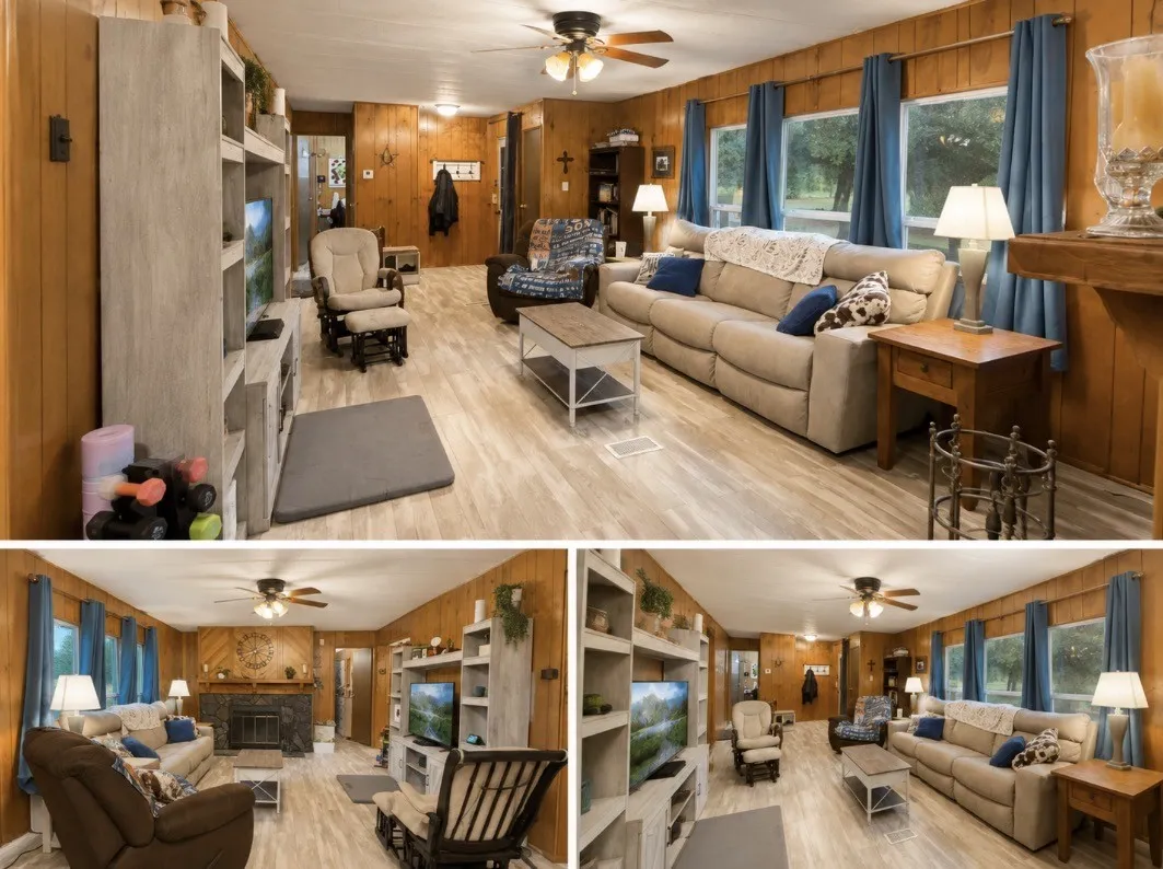 Mobile Home For Sale in Wise County , 163 Private Road 1307, Bridgeport, Texas 76426, 3 Bedroom, 2 Bathroom, Garage spaces, 1,680 Sqft, built in 1984, mls#21349654, Real Estate Agent in Bridgeport, Homes For Sale in Wise county, Homes For Sale in Bridgeport, Realtor in Bridgeport Texas, Real Estate Brokerage Independent Realty Texas, Luminita Cordes Realtor