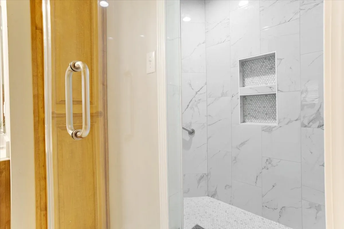 Beautiful new shower!