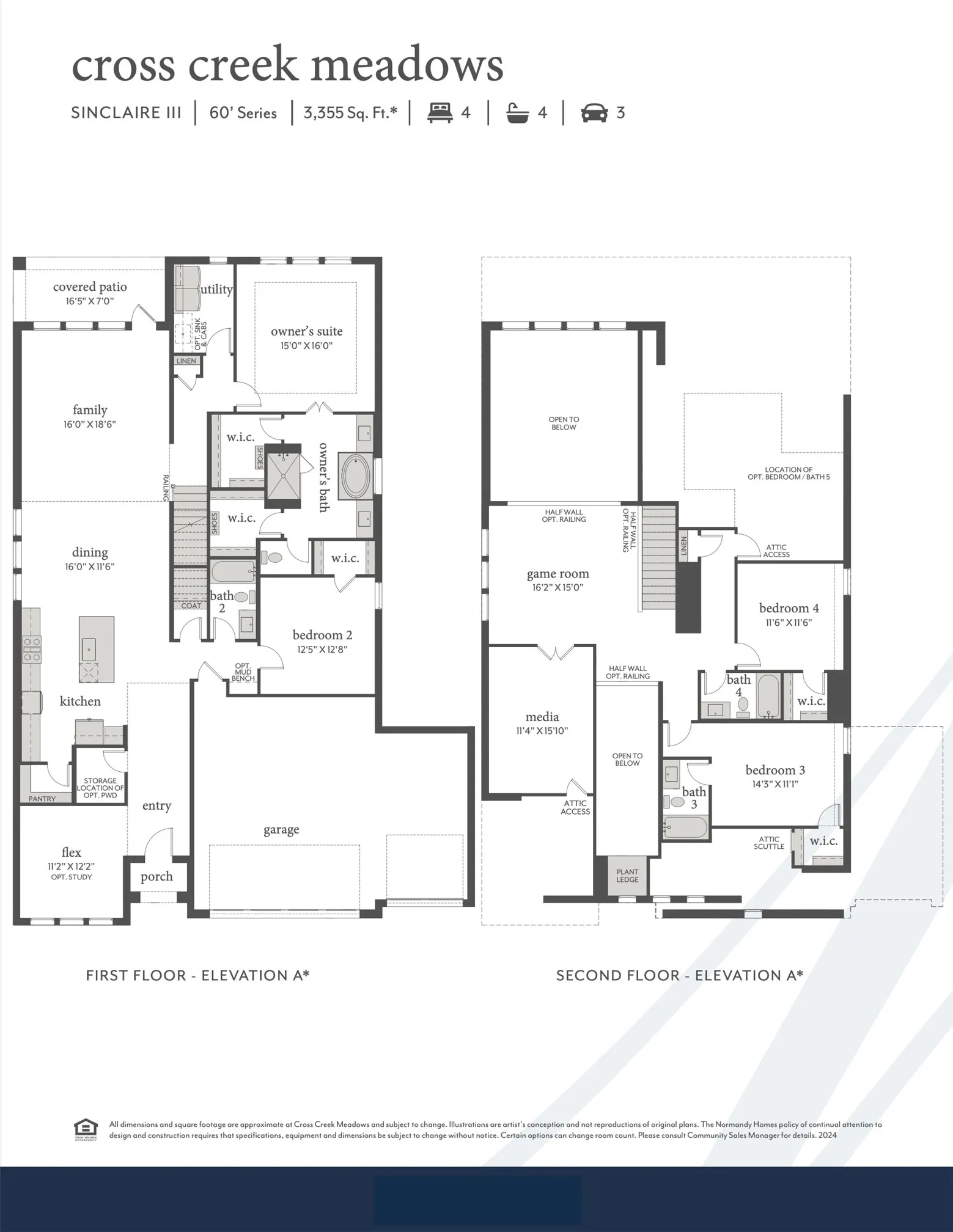 You'll find an open and flowing main floor with 3 car garage, backing to a greenbelt plus fantastic entertaining space upstairs in our Sinclaire III dream home!