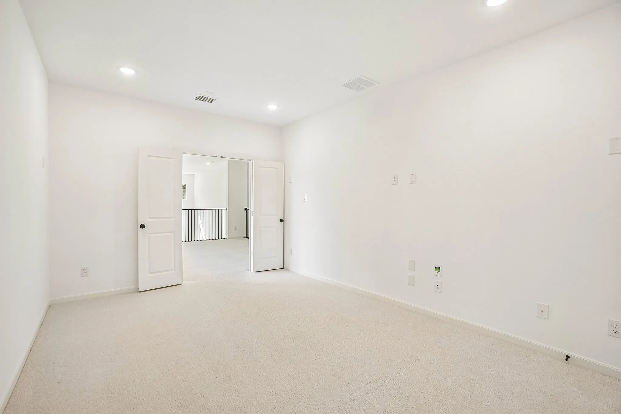 The spacious media room with adjacent game room creates the perfect entertainment zone!