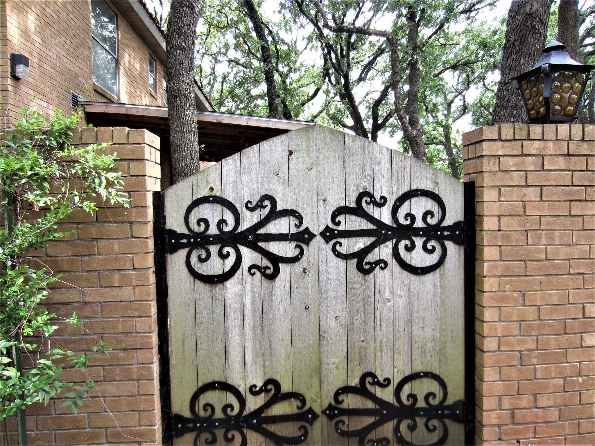 View of gate