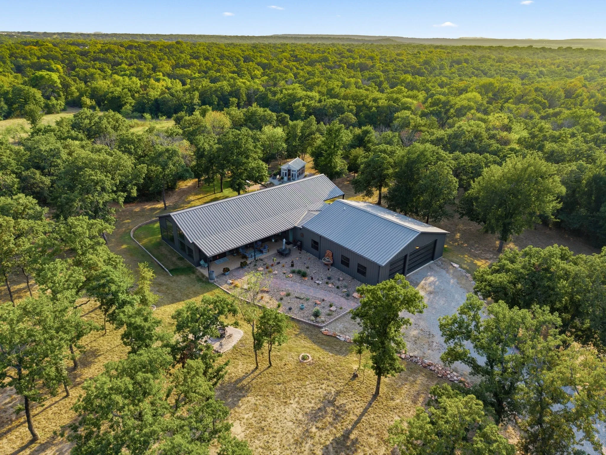 well manicured immediate yard areas