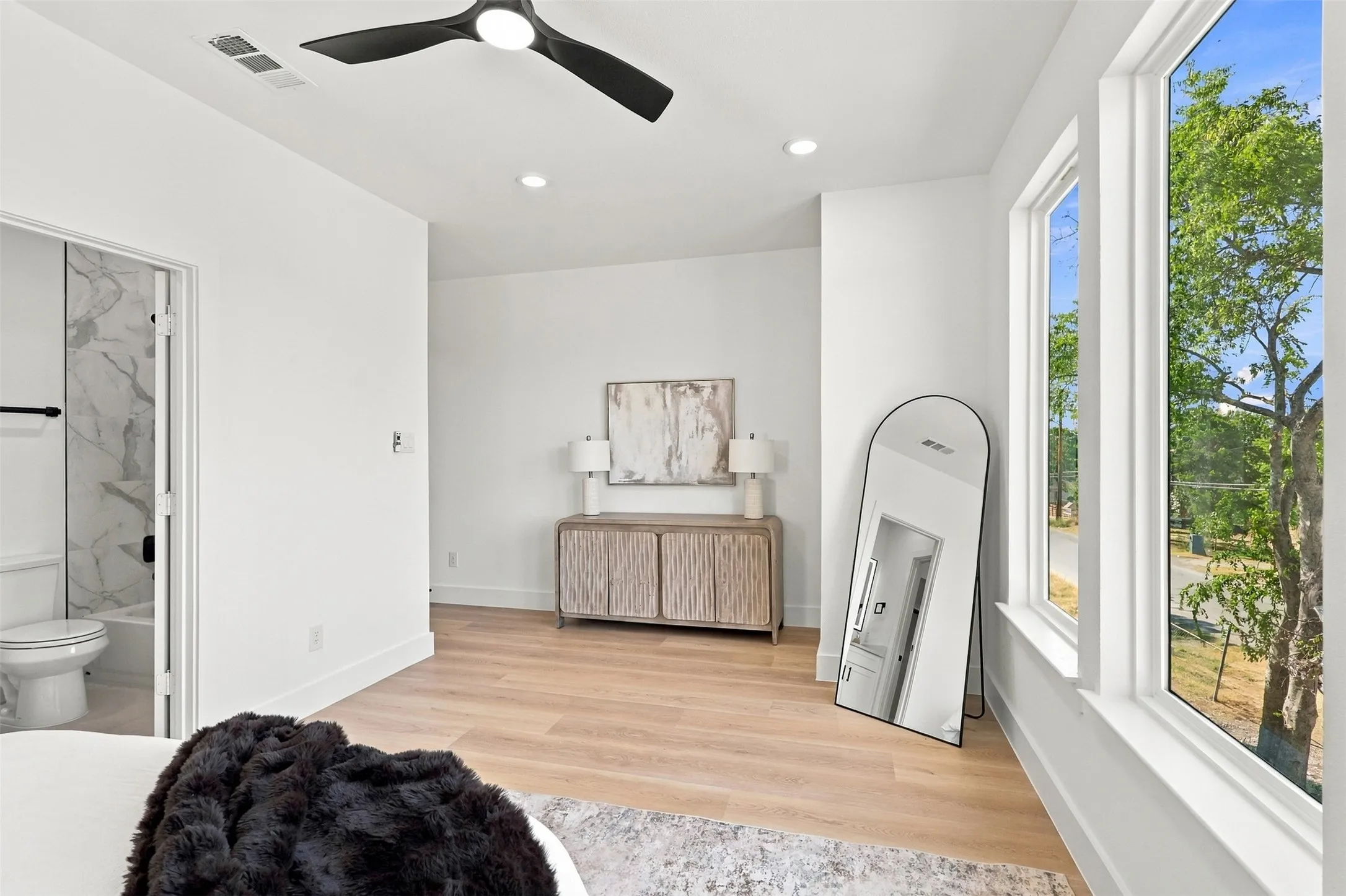 Unit A- Secondary Bedroom with Full Private Ensuite Bathroom
