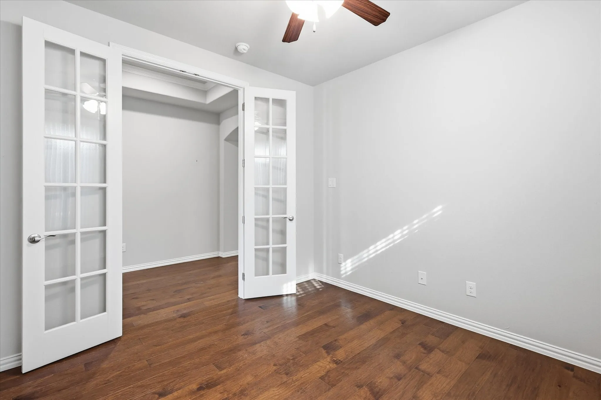 This room could be an office, exercise room or another living space