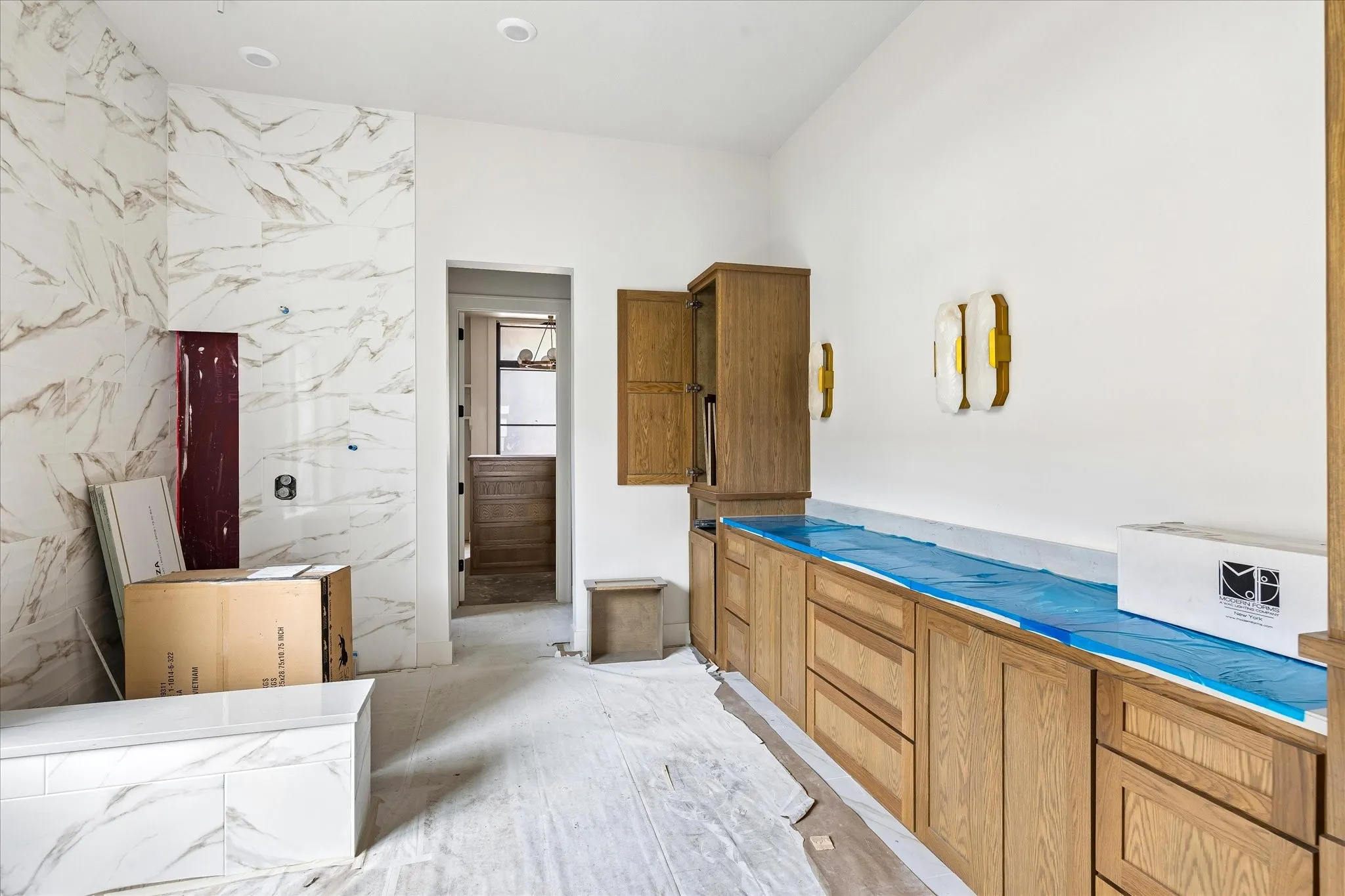 Primary Ensuite will have Dual Sinks, Separate Shower with Seat, Soaking Tub and Make-Up Vanity