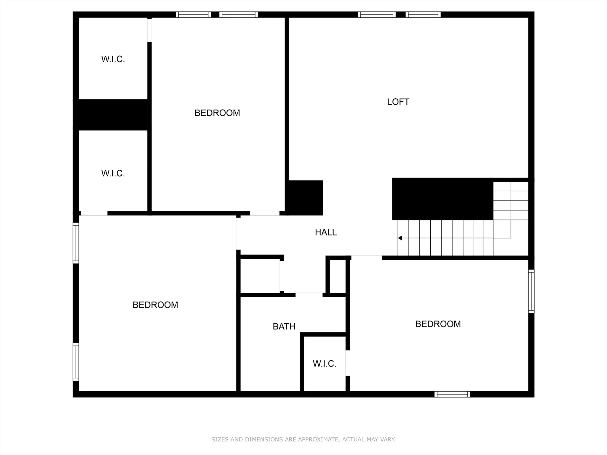 View of room layout
