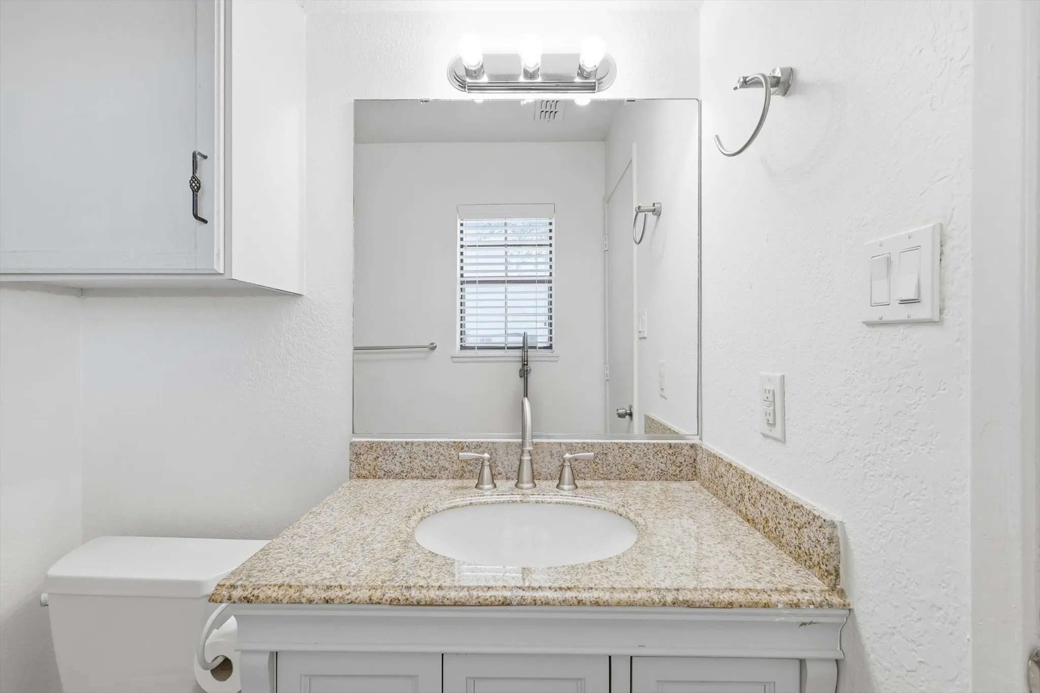 Bathroom for primary suite.