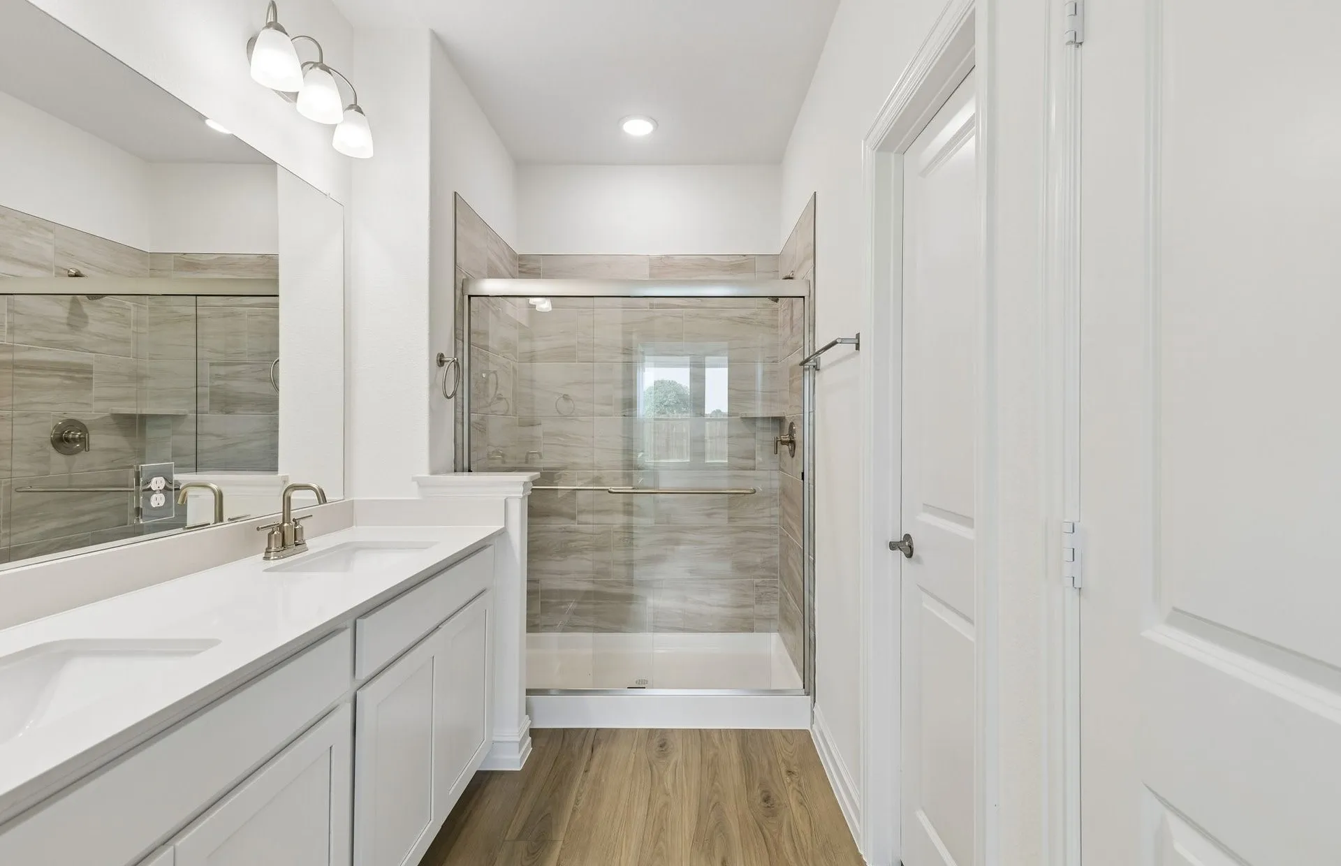 *Floorplan representation, not actual home - Owner's private bath with double vanity