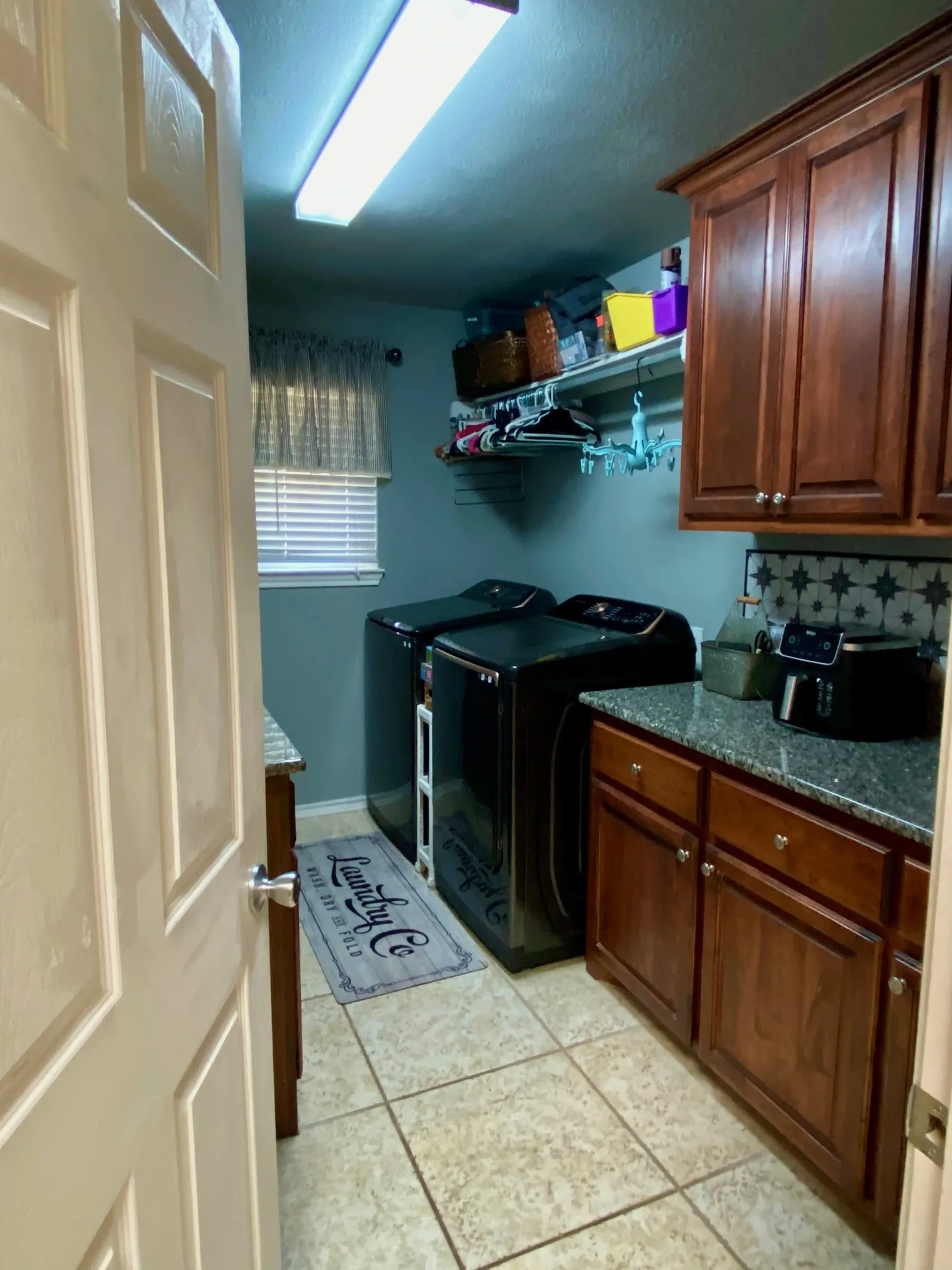 Laundry Room adjacent to Kitchen
