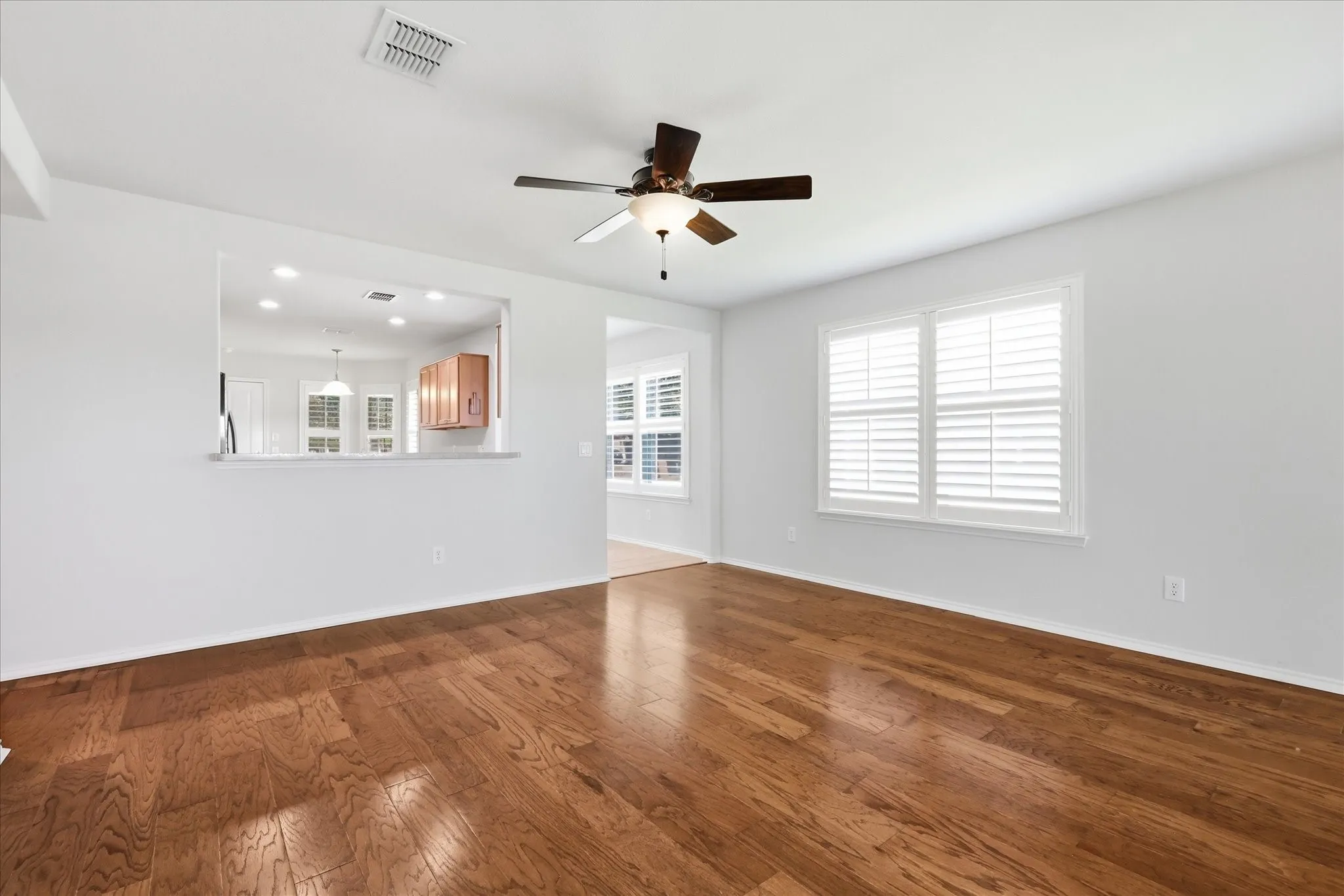 Dining Room opens to Kitchen