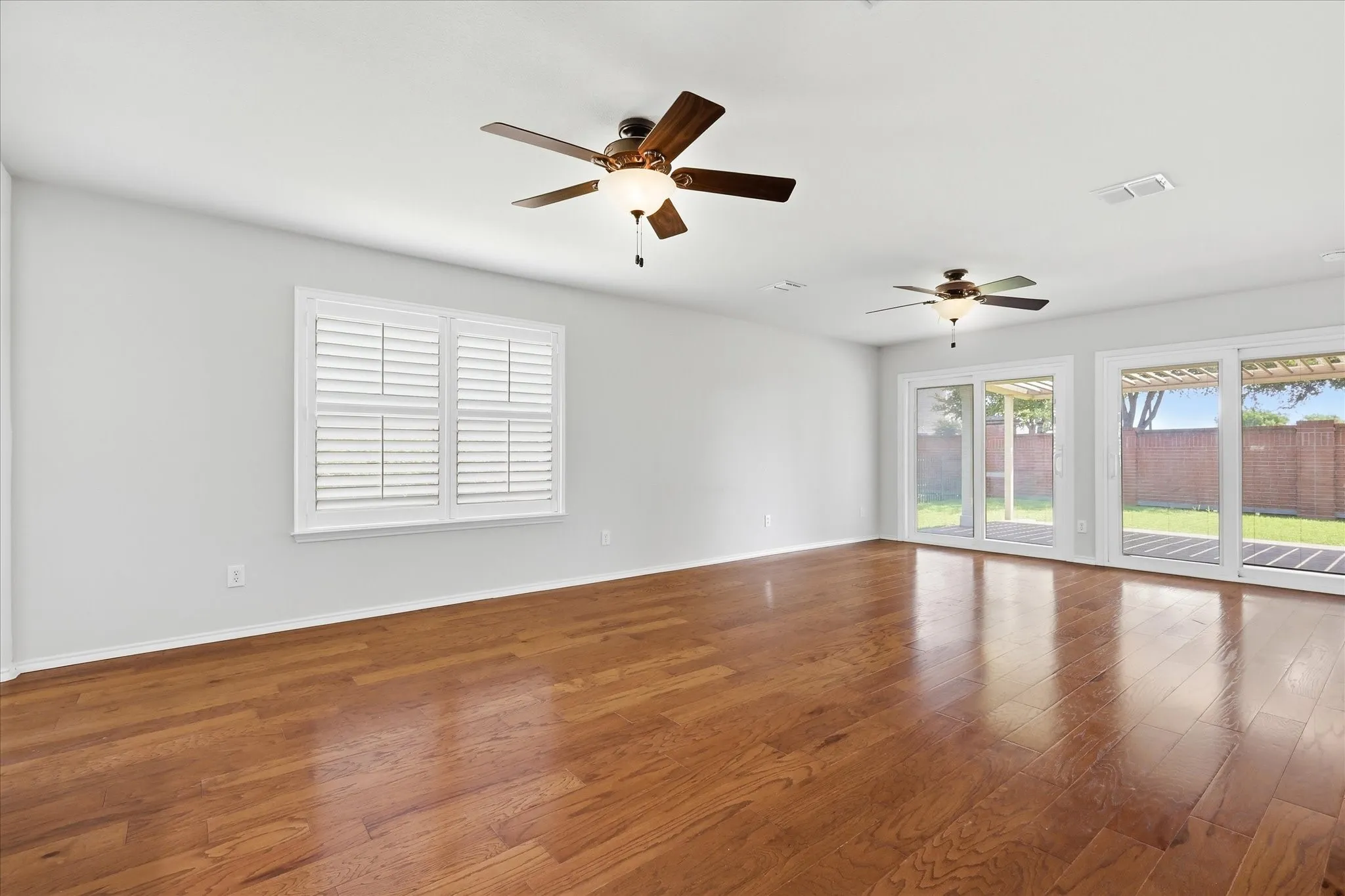 Living Room opens to Backyard